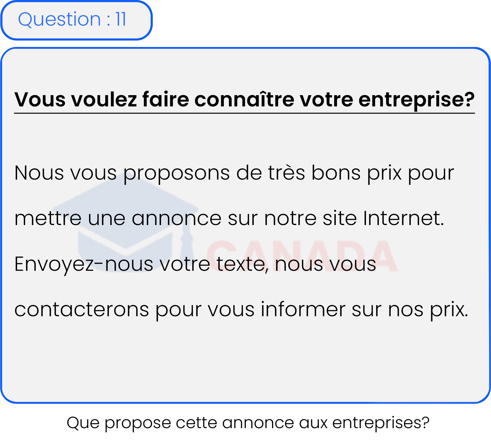 Question 11