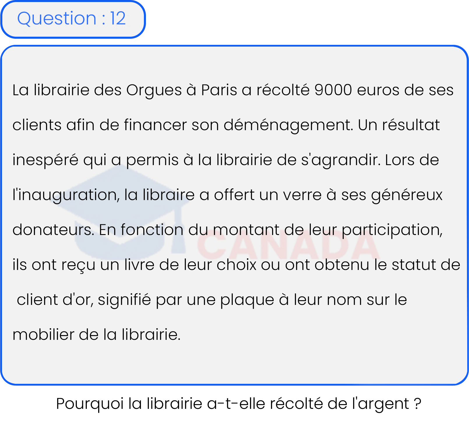 Question 12