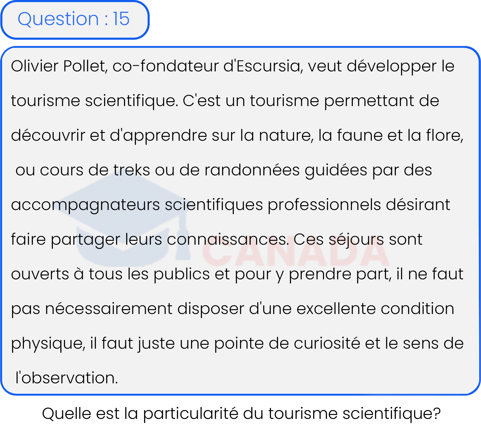 Question 15