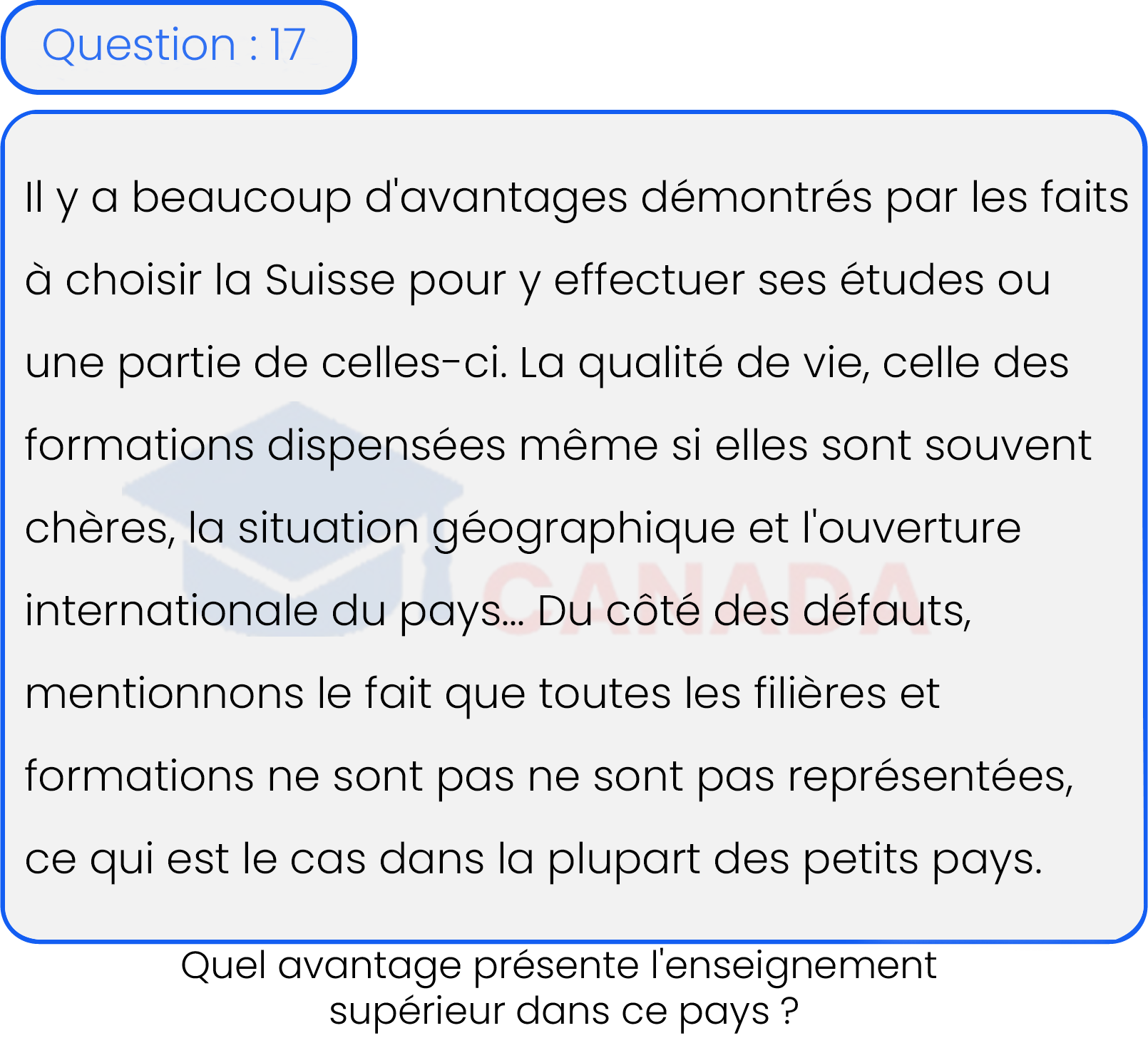 Question 17