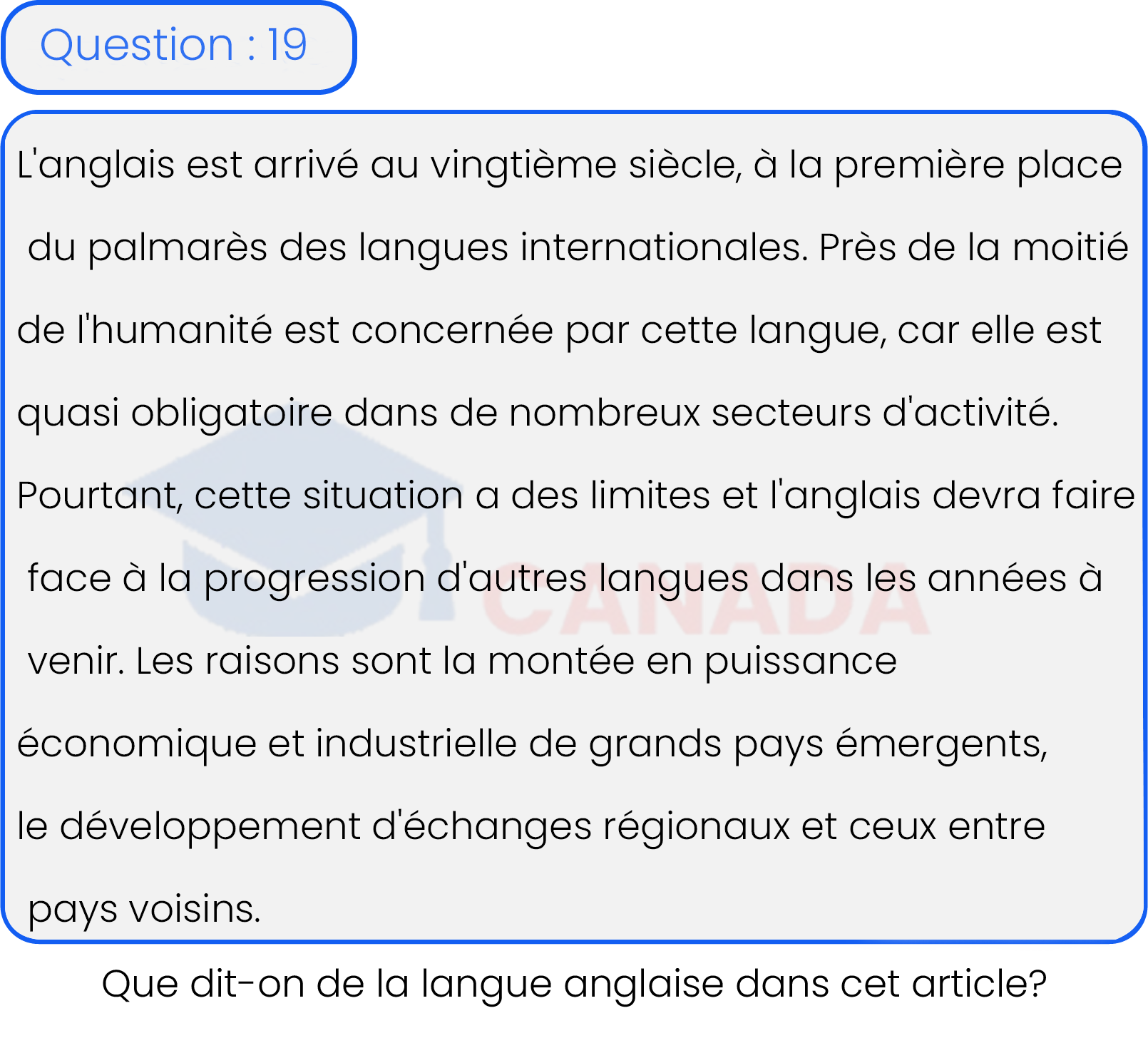 Question 19