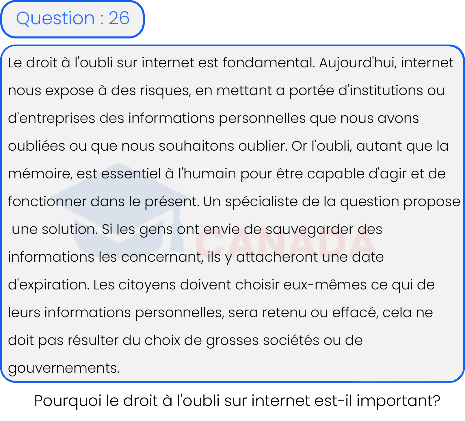 Question 26