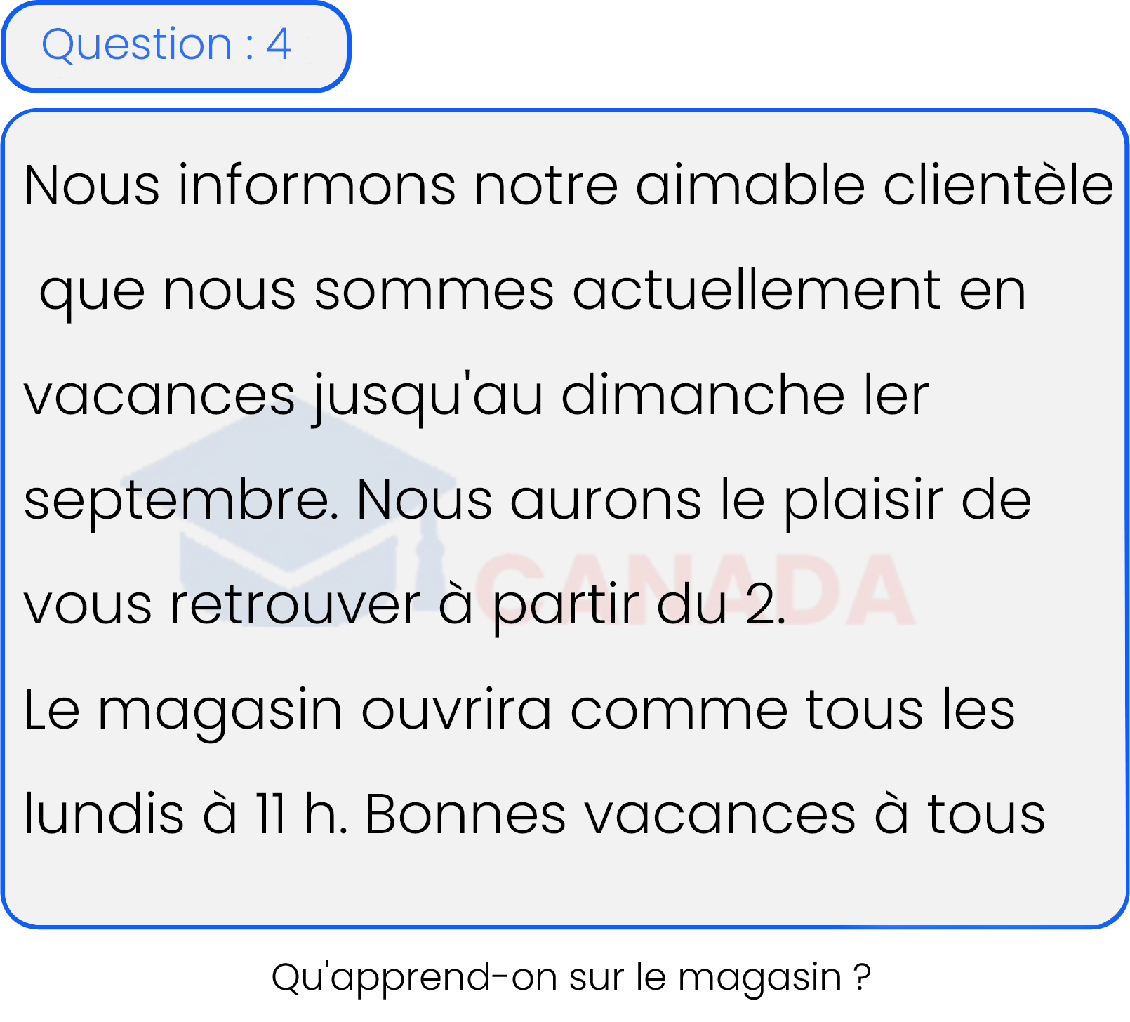 Question 4