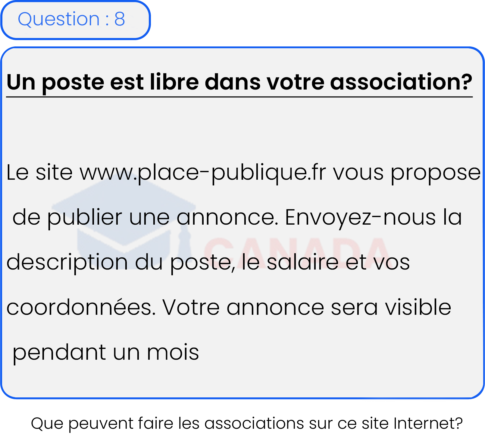 Question 8