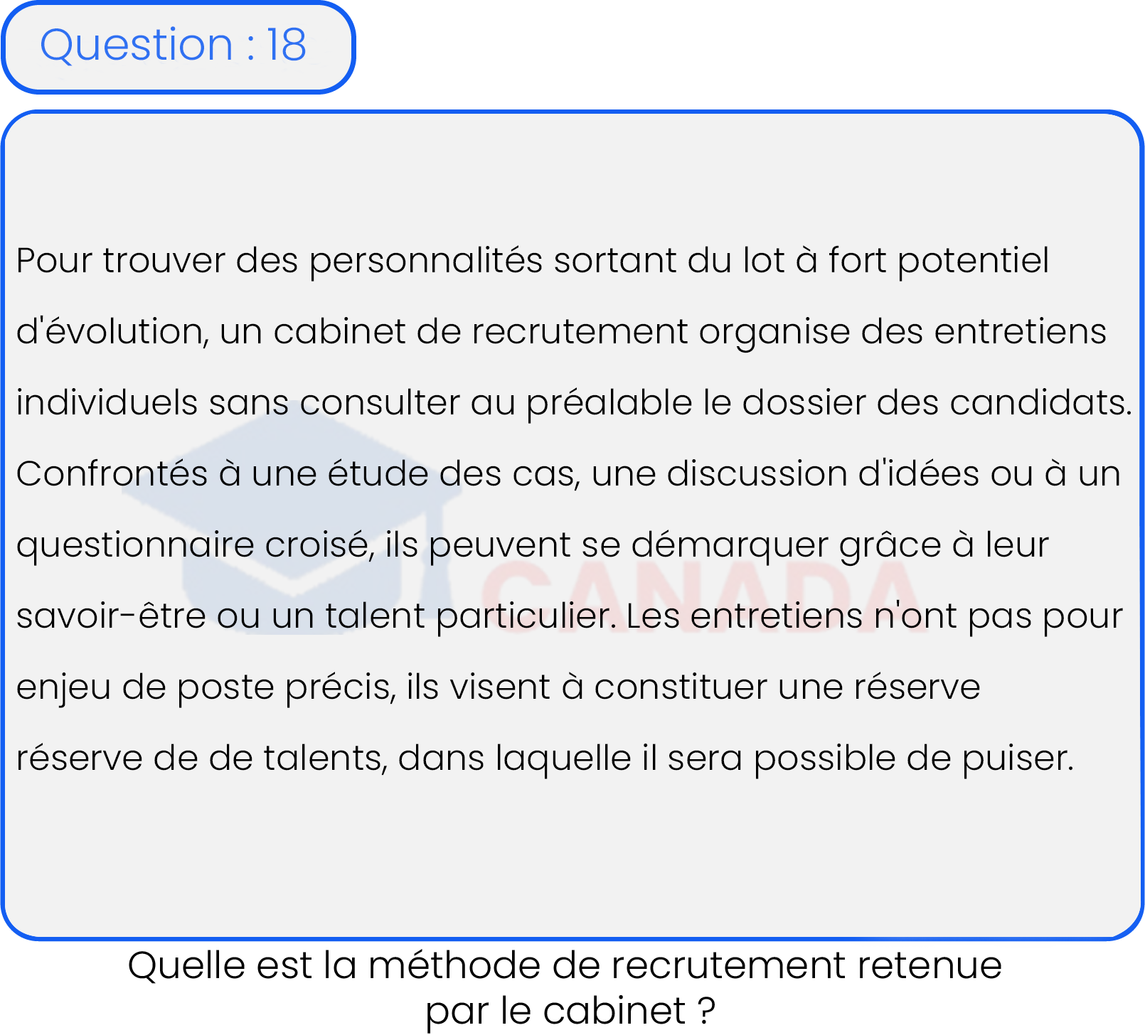 Question 18