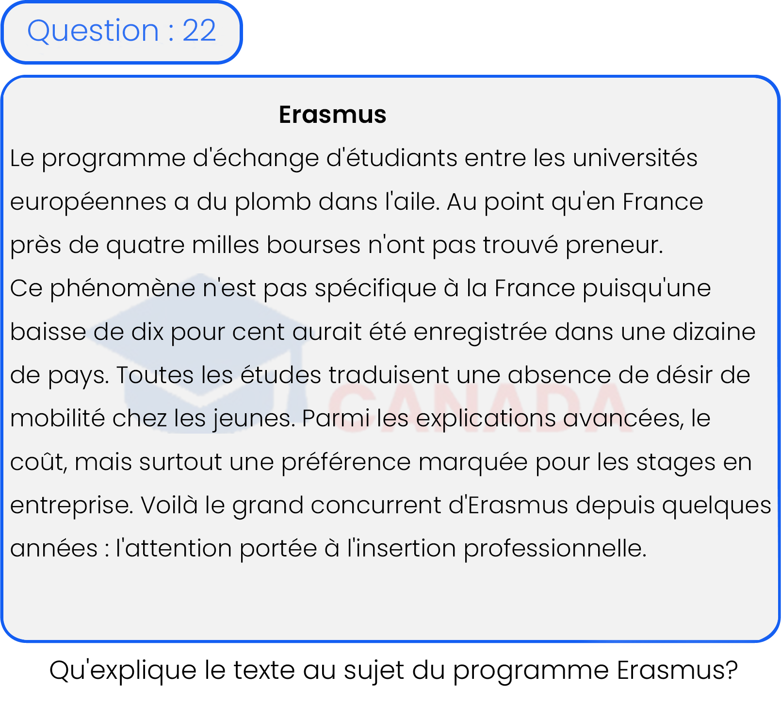 Question 22