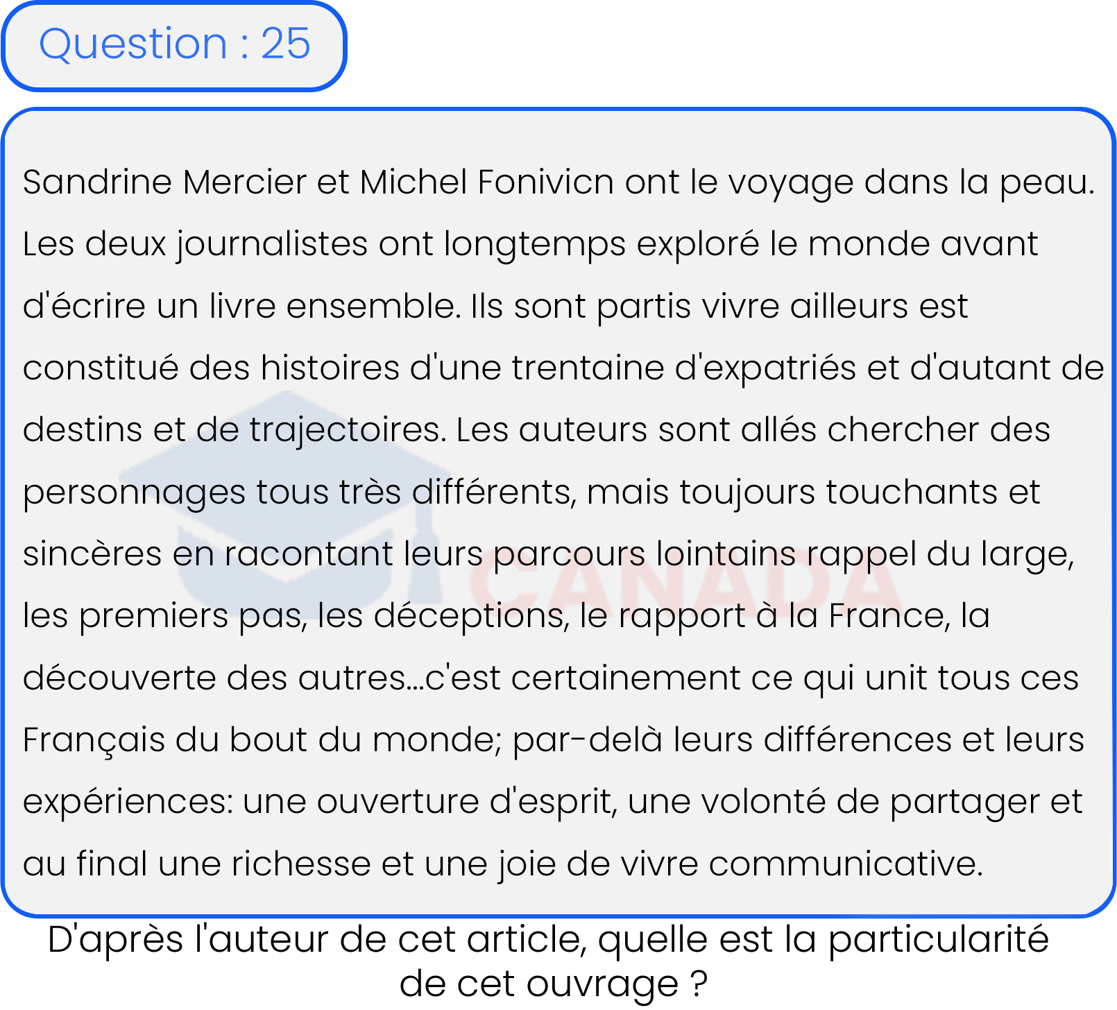 Question 25