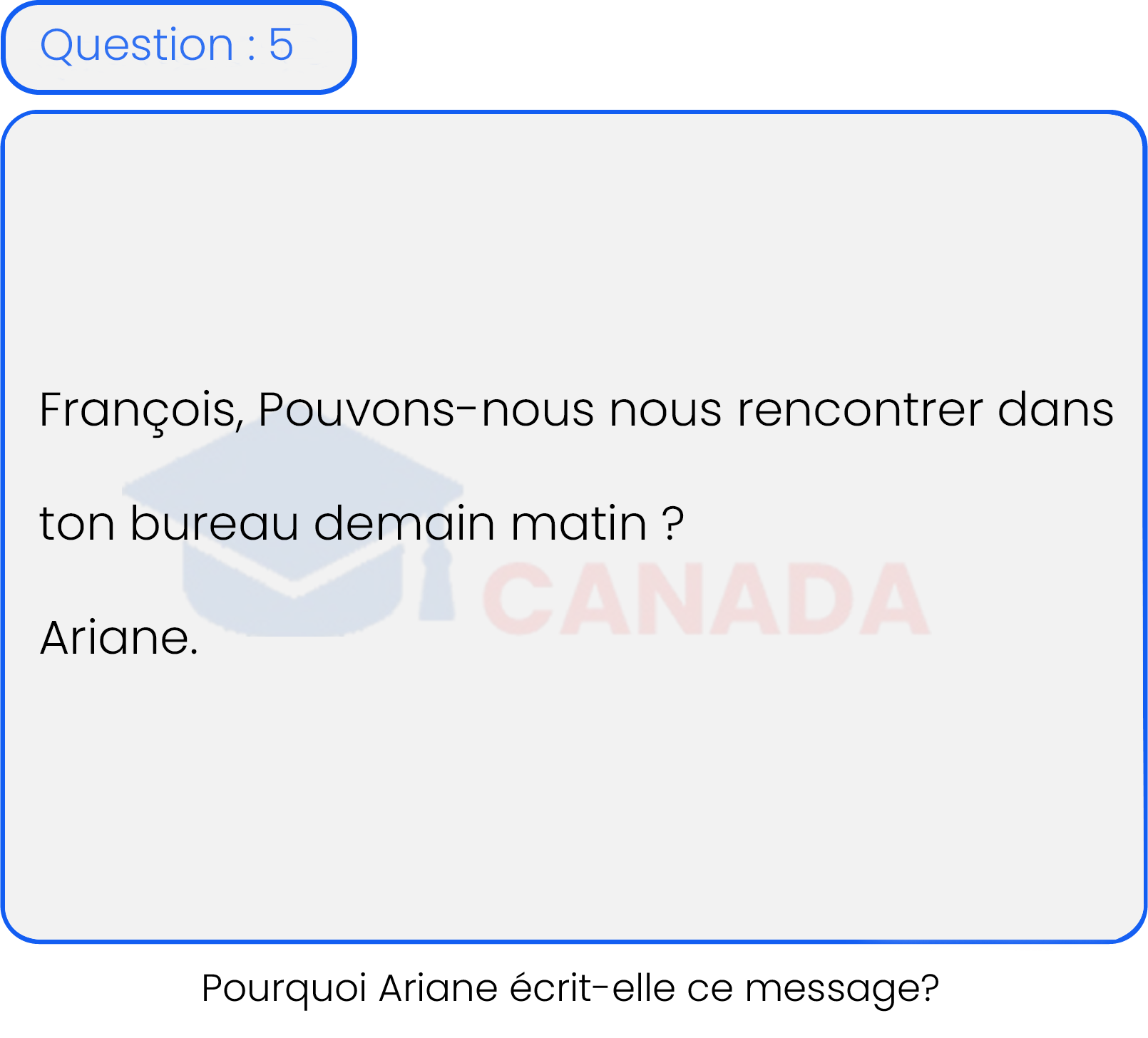 Question 5