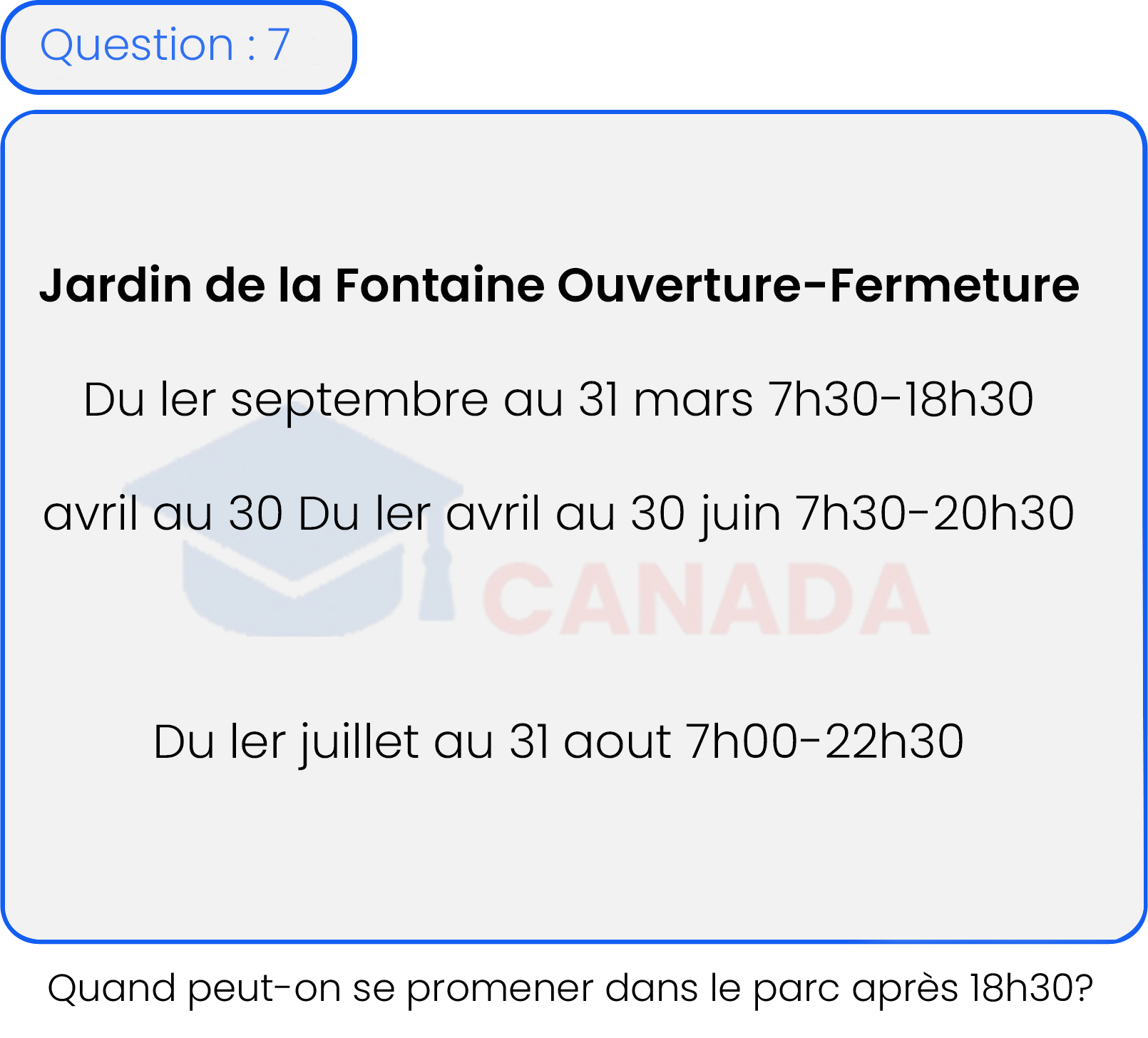 Question 7