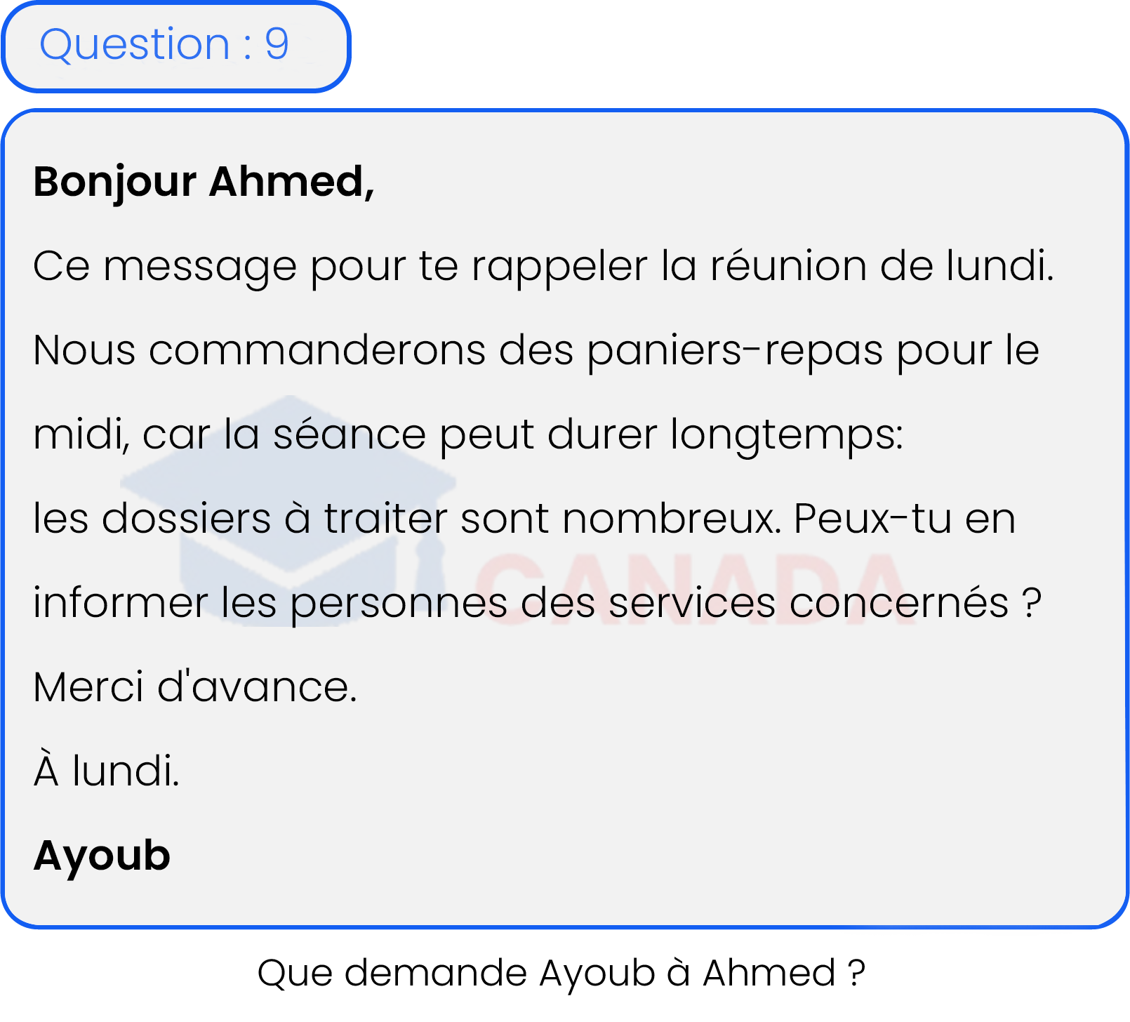 Question 9
