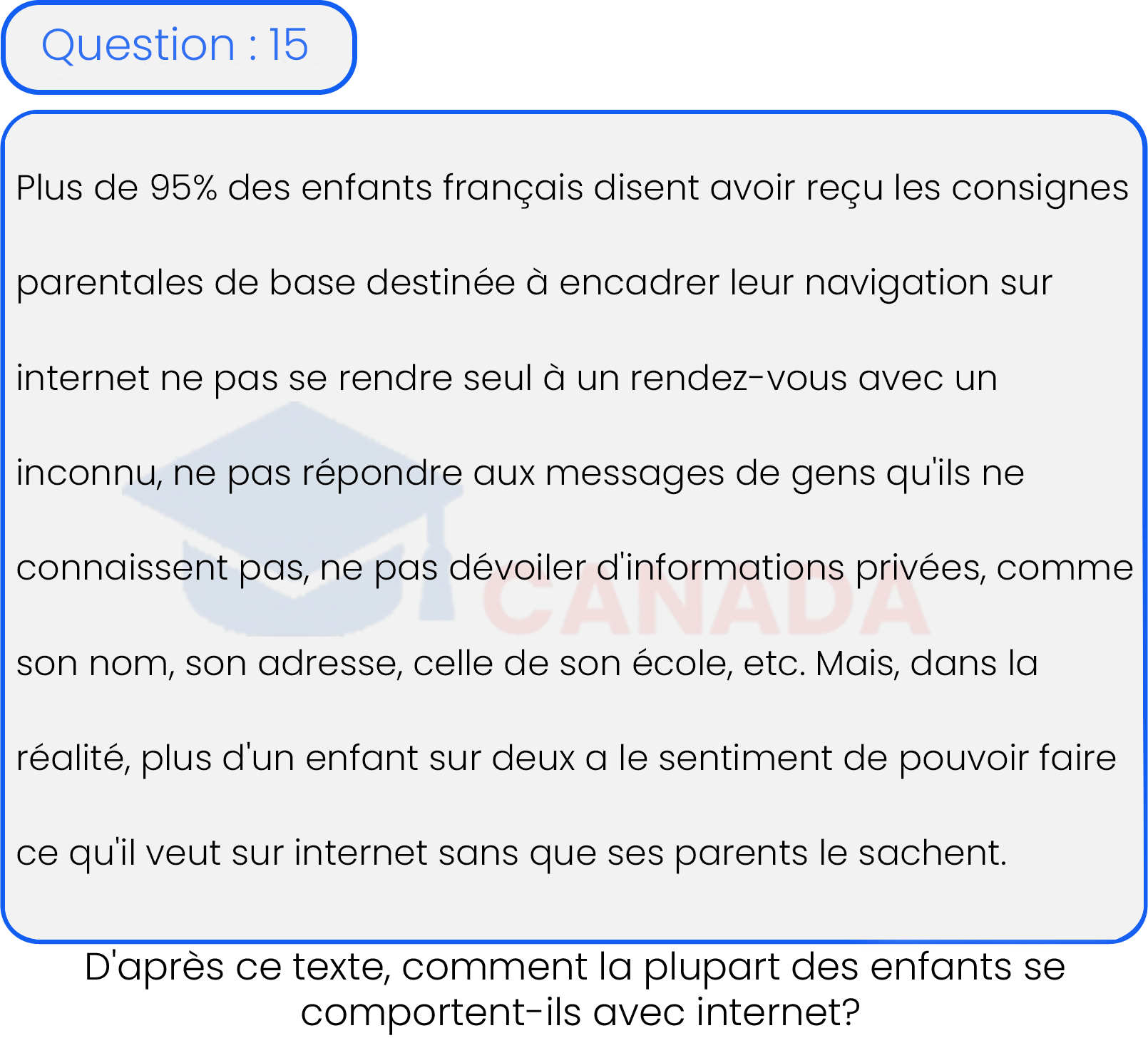 Question 15