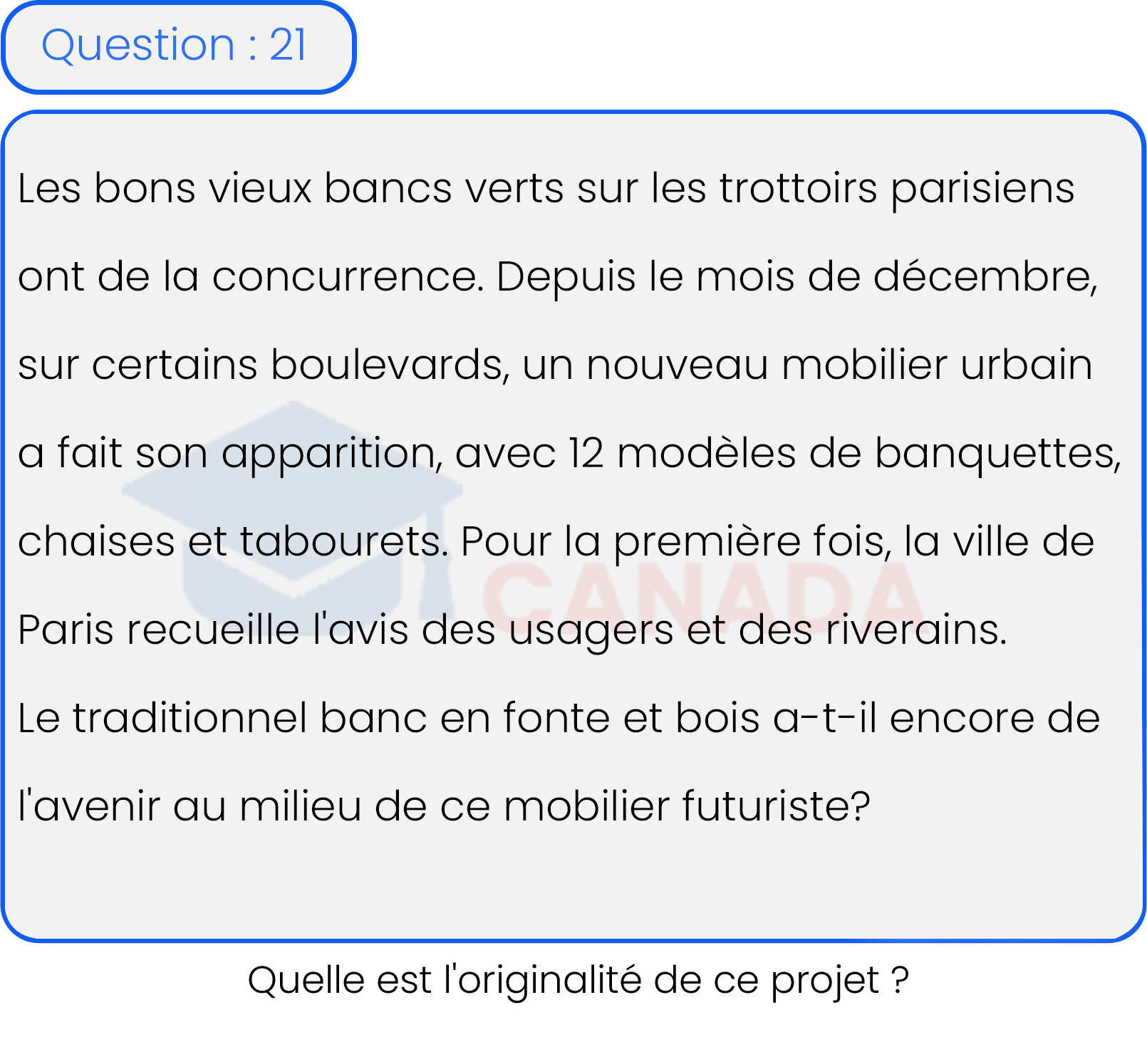 Question 21