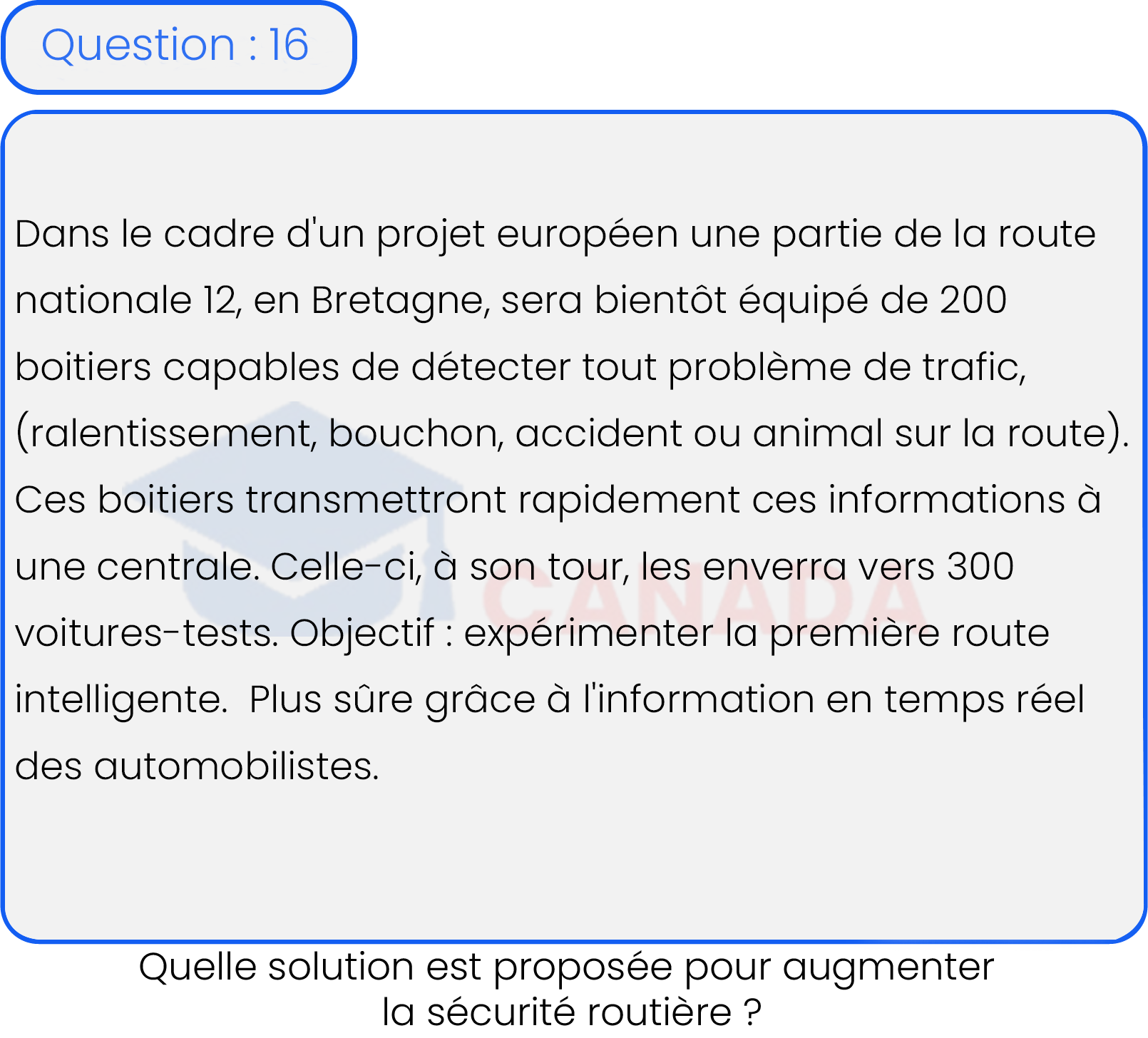 Question 16