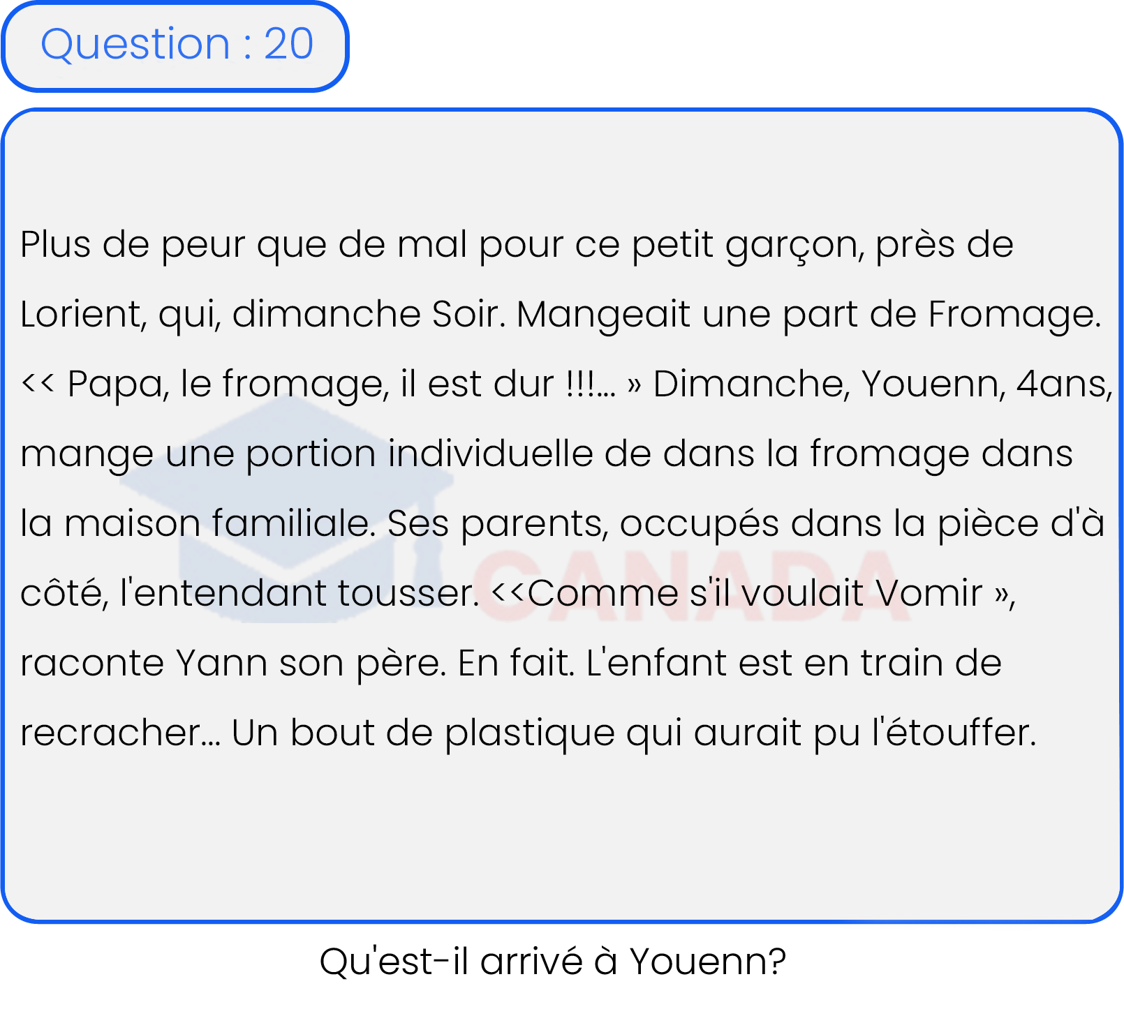 Question 20