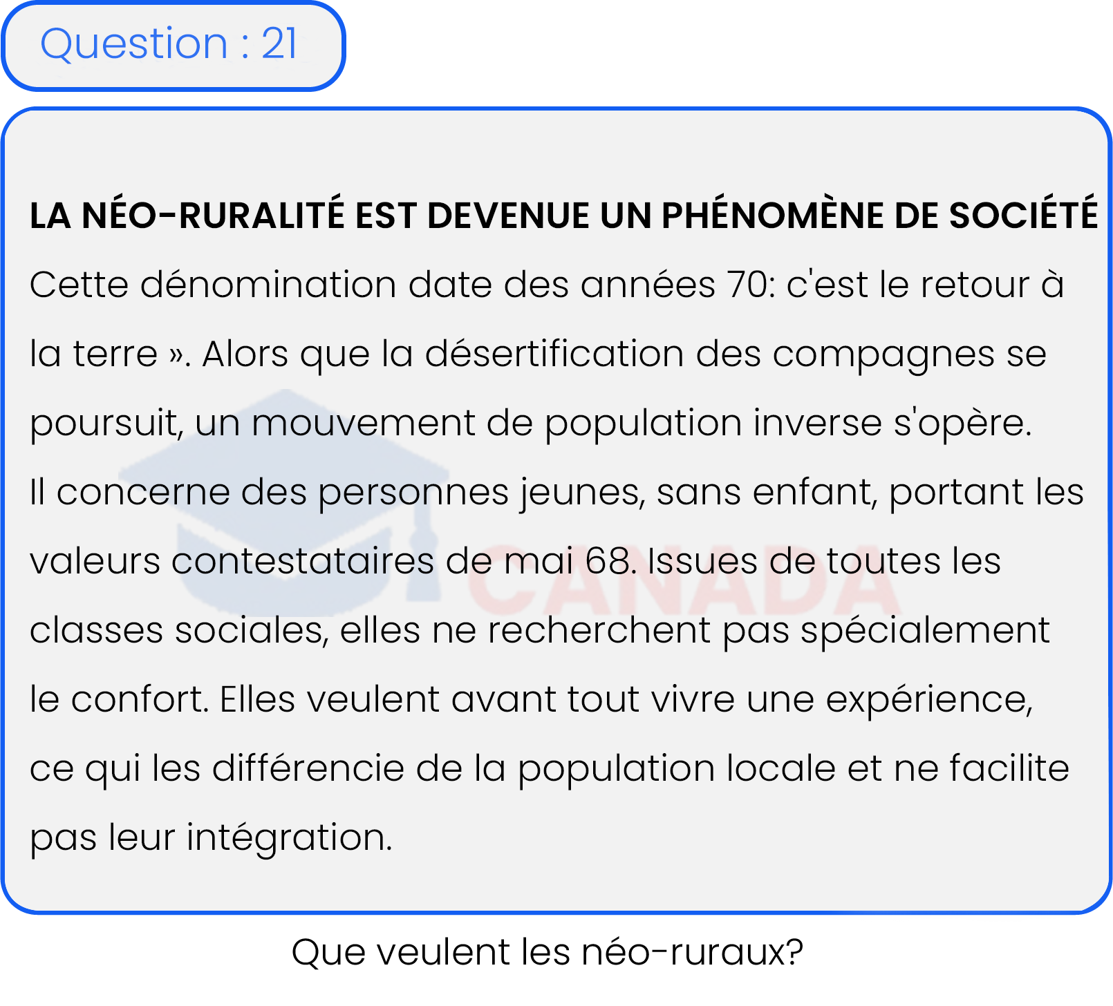 Question 21
