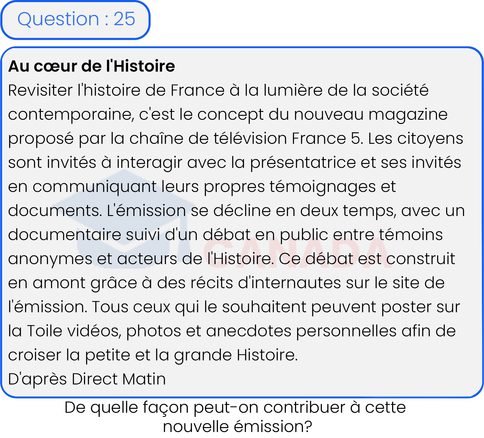 Question 25