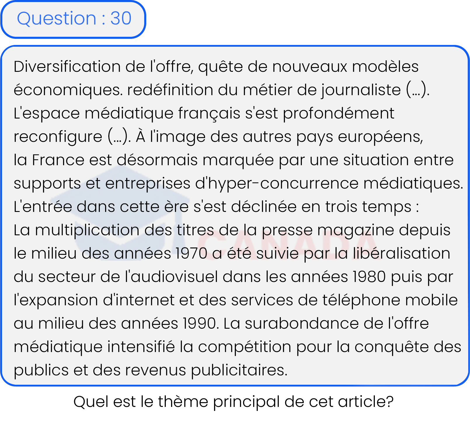 Question 30
