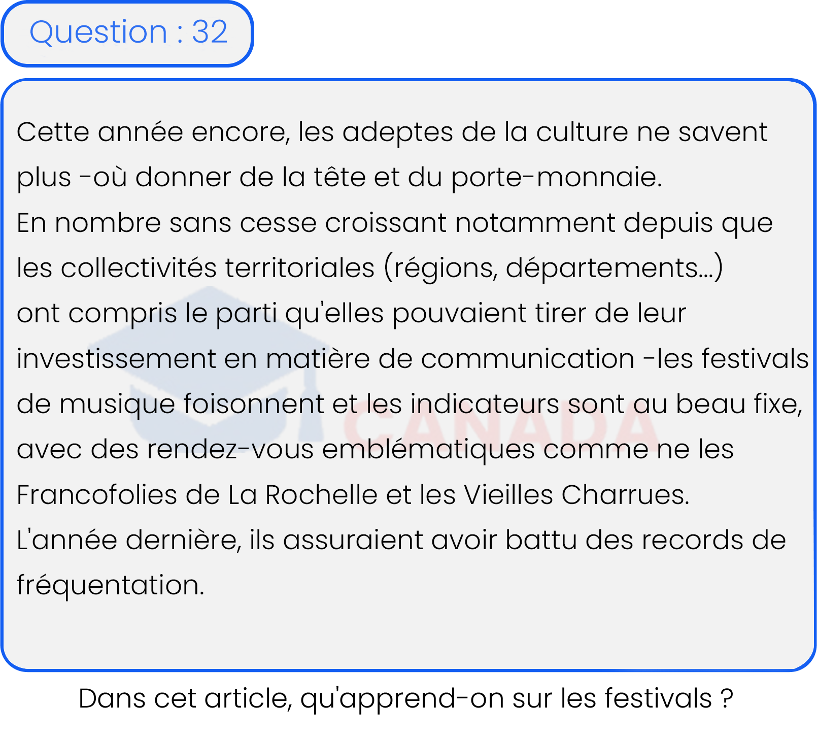 Question 32