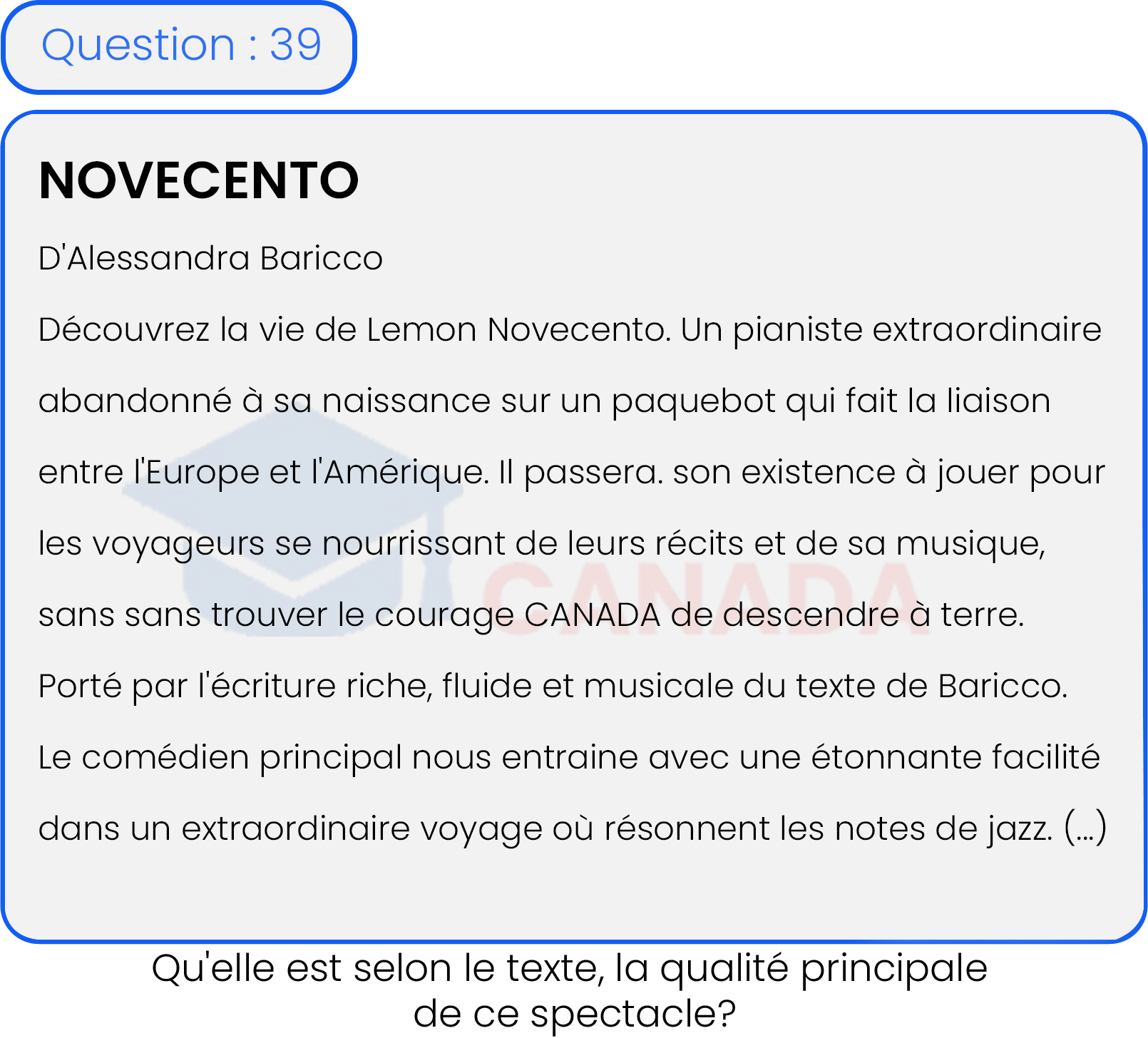 Question 39
