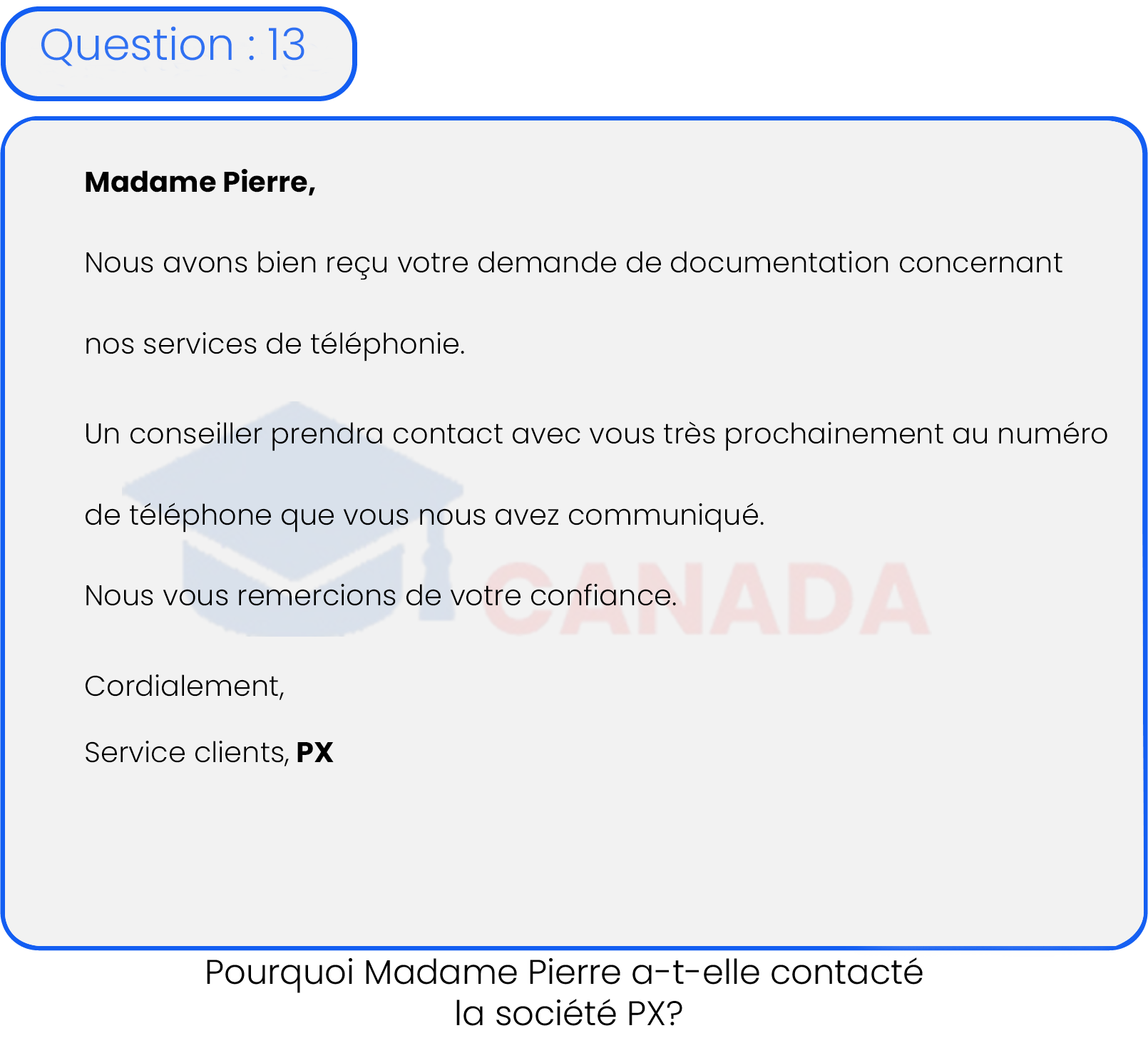 Question 13