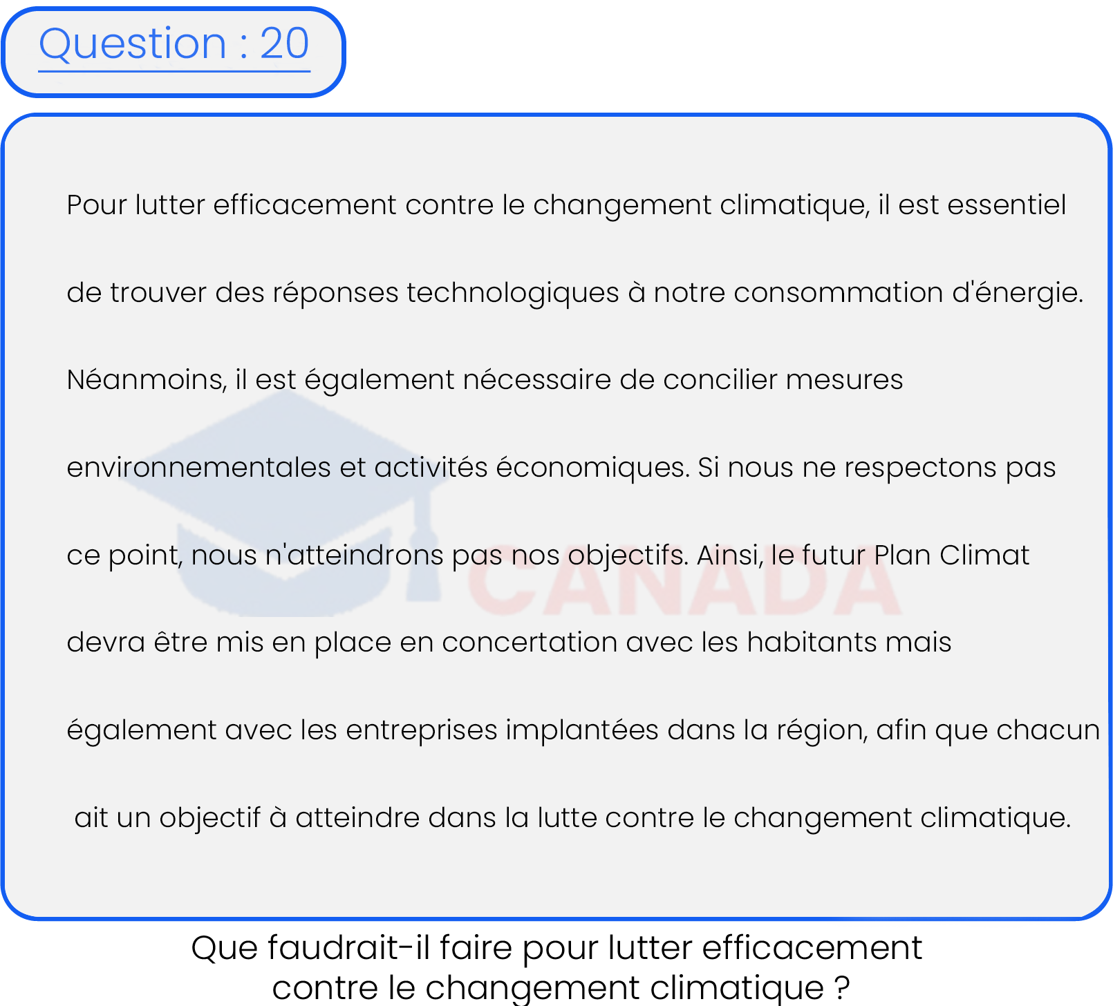 Question 20