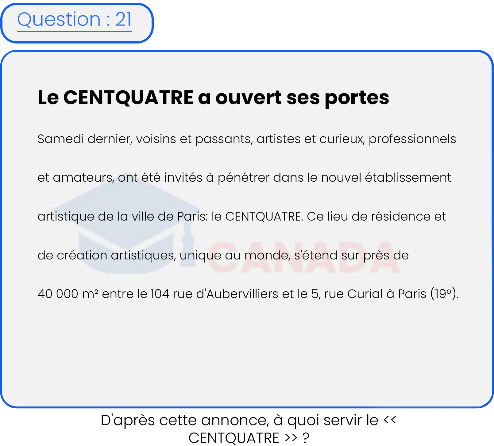 Question 21