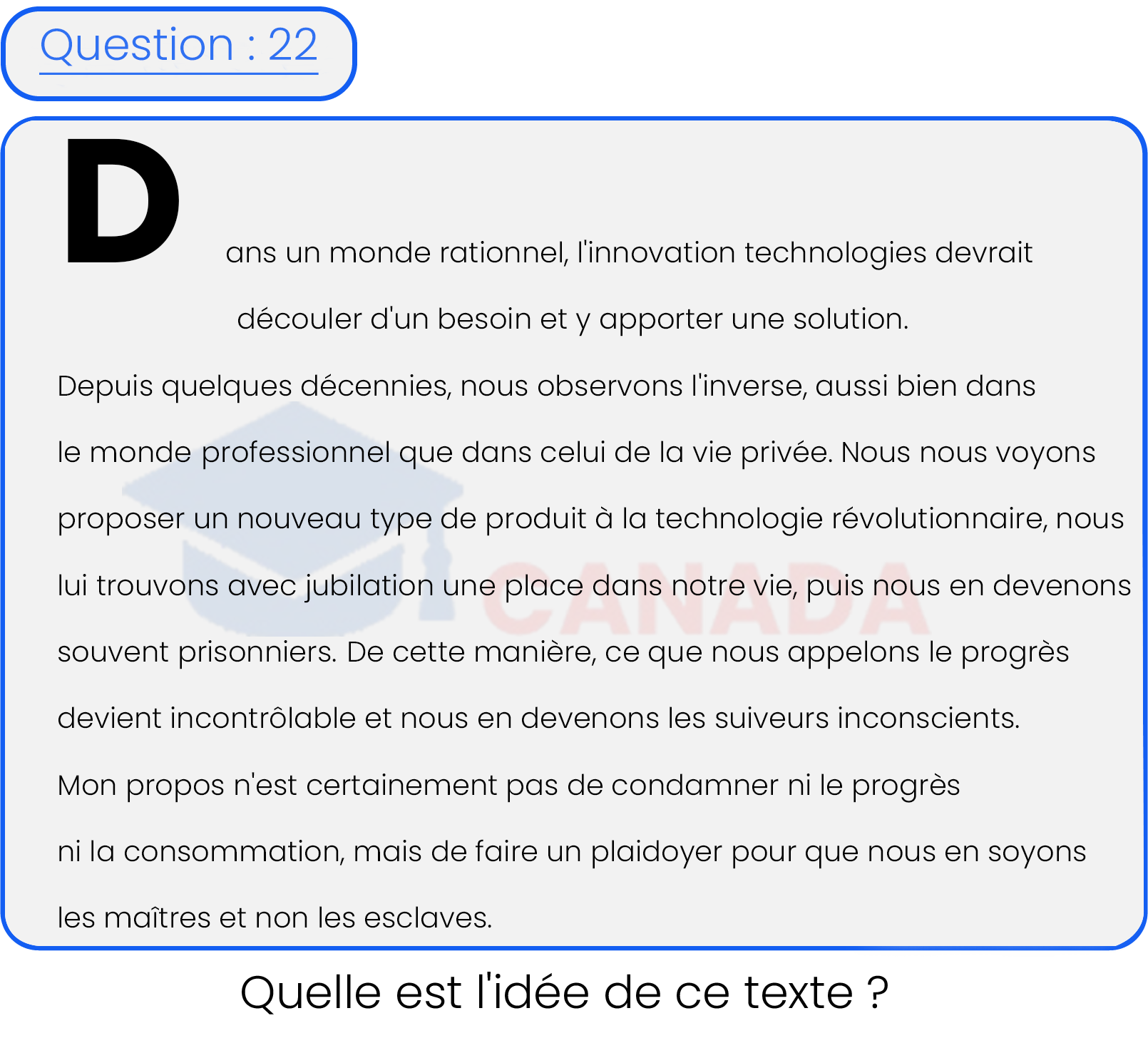 Question 22