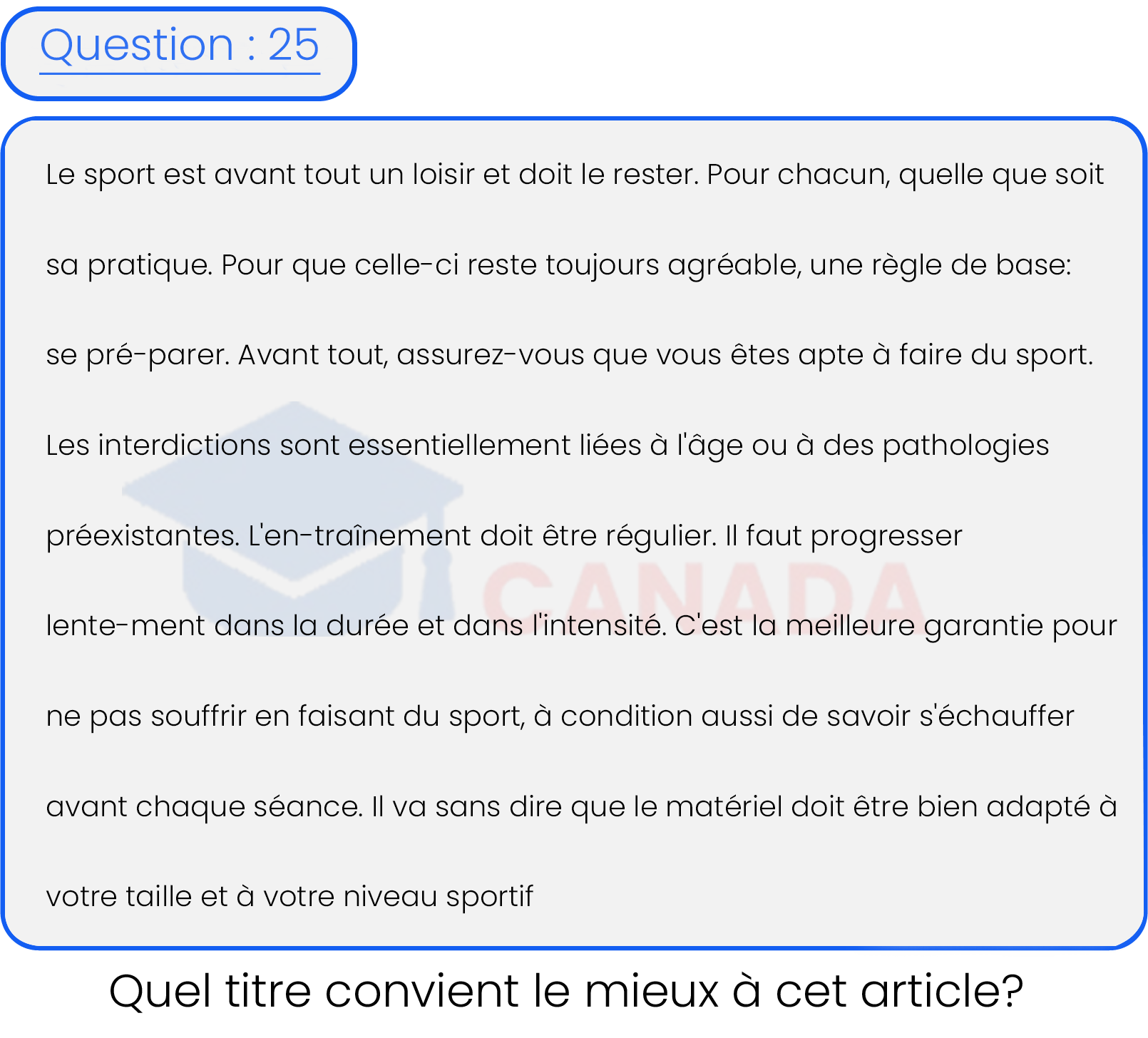 Question 25