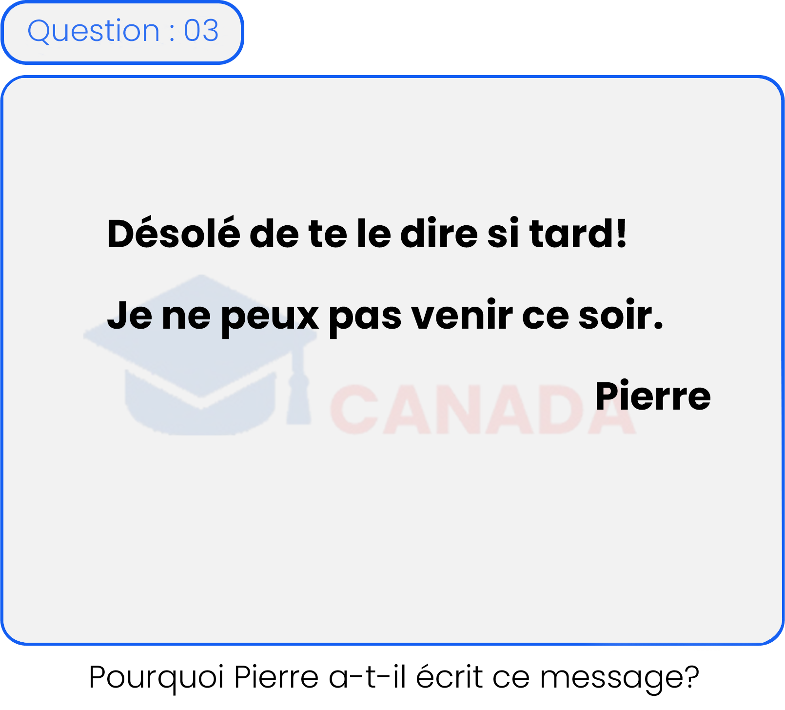 Question 3