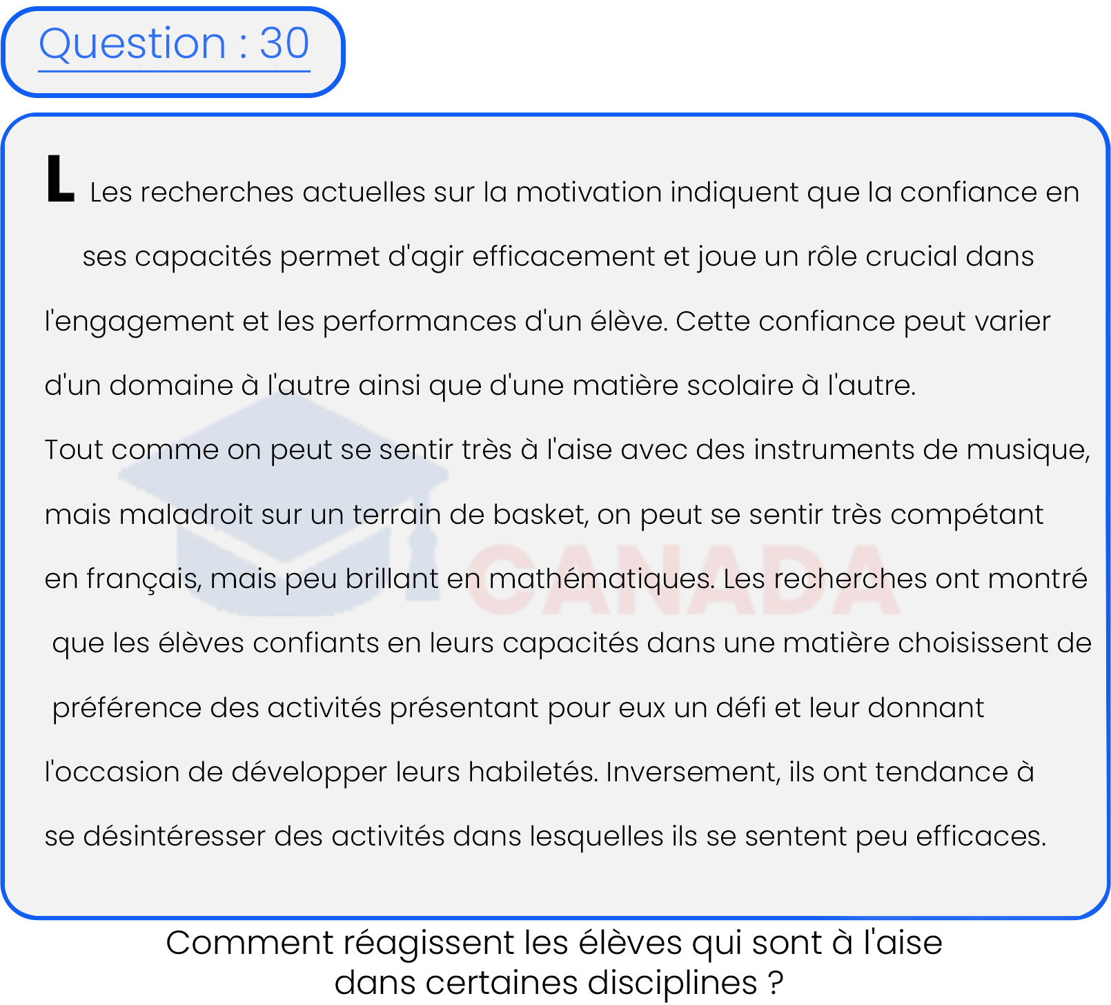 Question 30