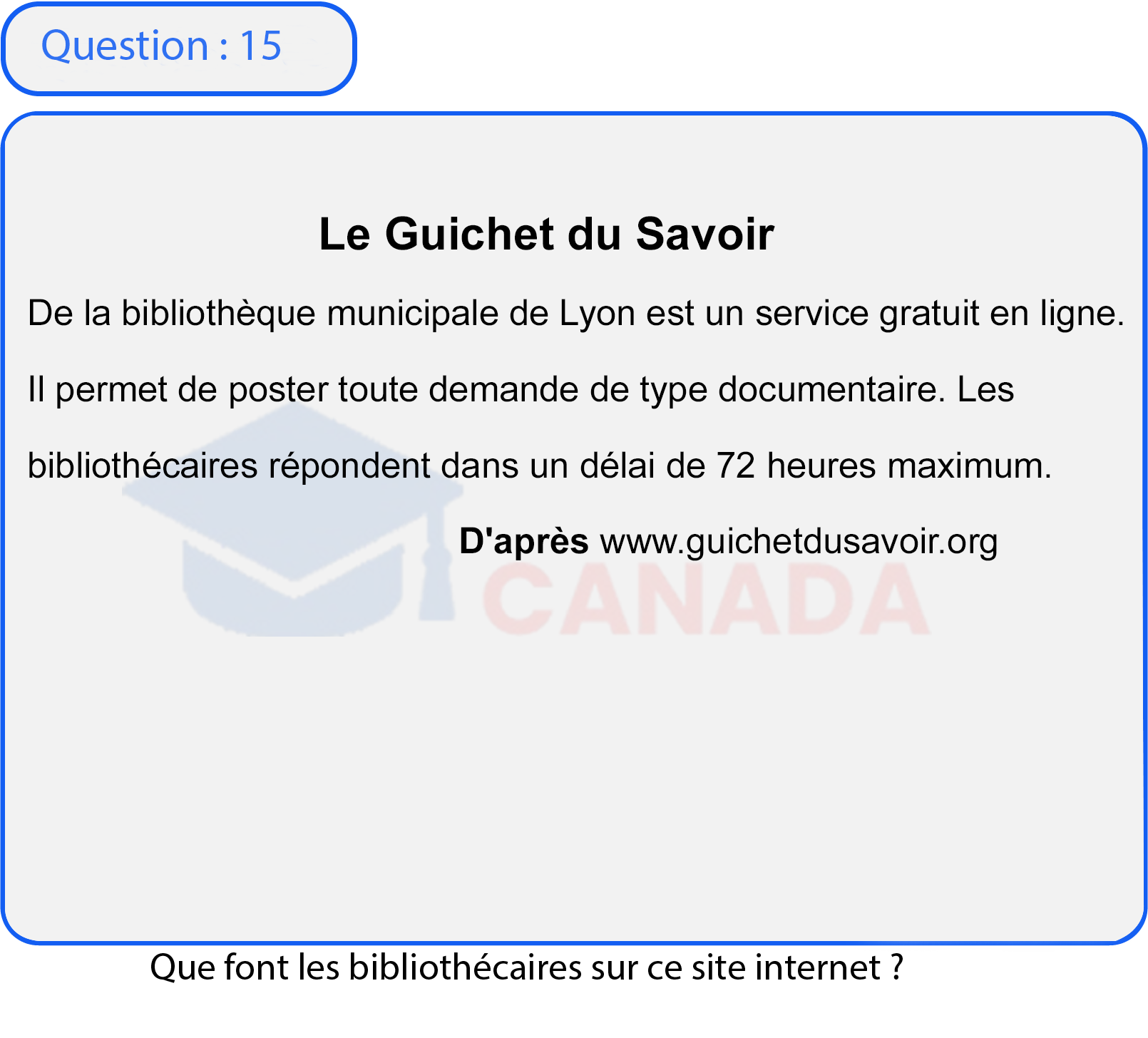 Question 15