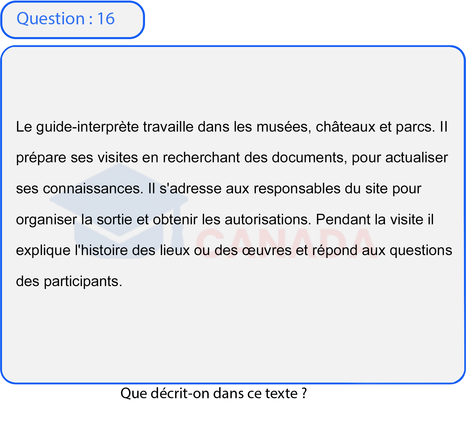 Question 16