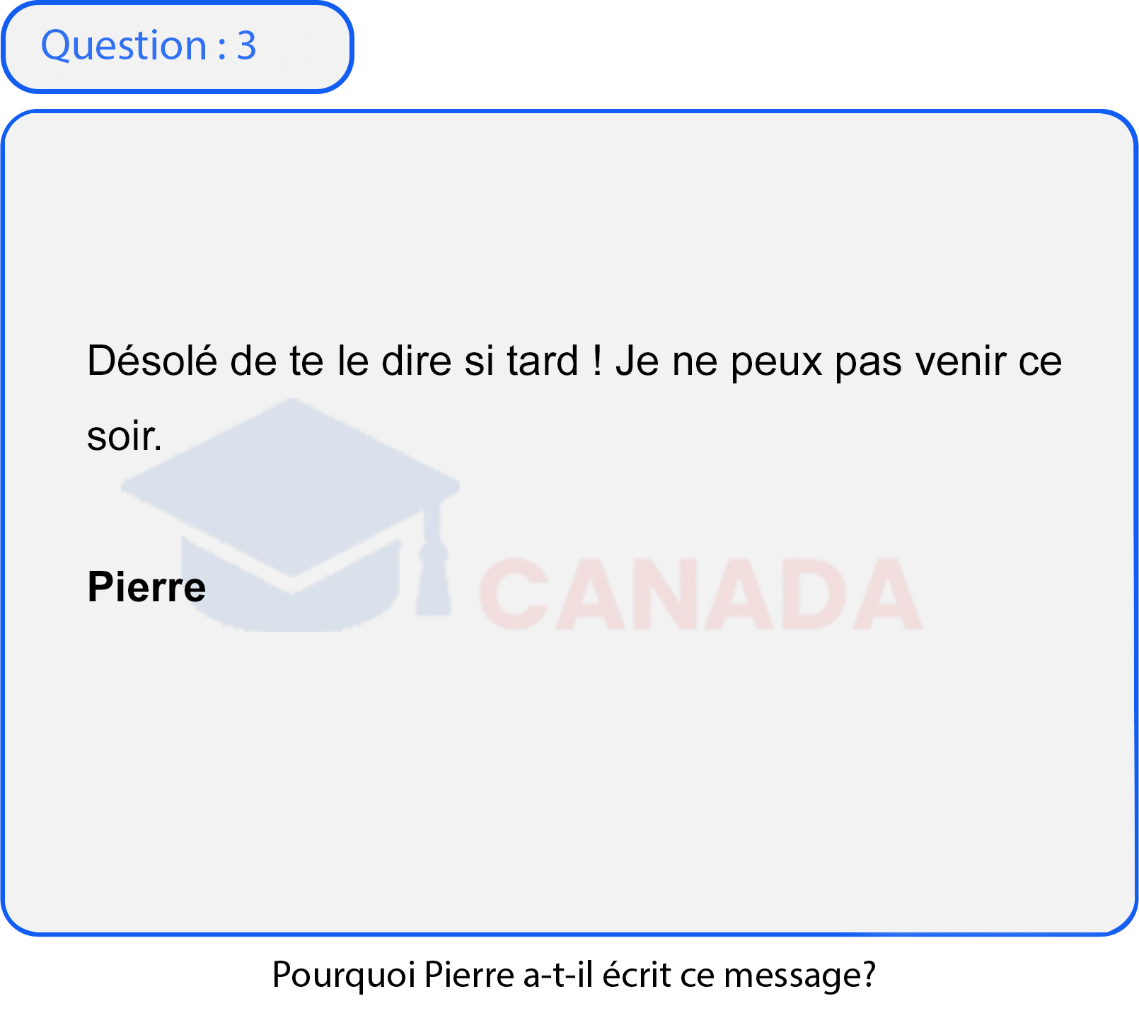 Question 3