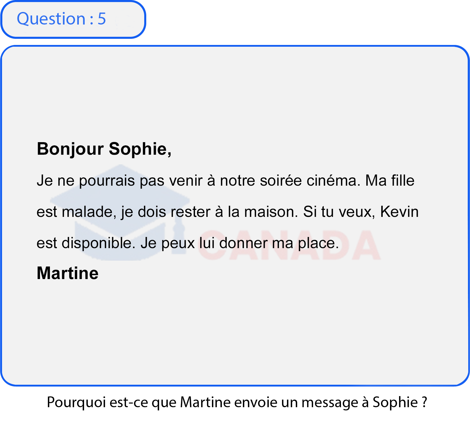 Question 5