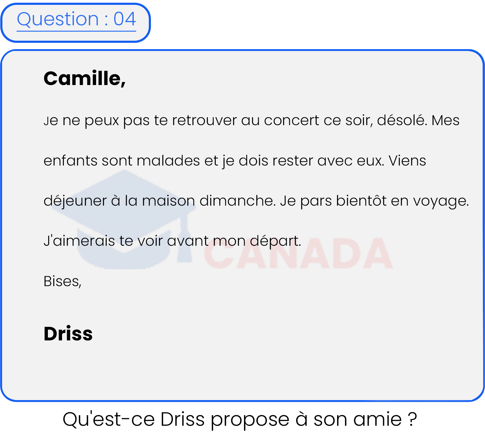 Question 4