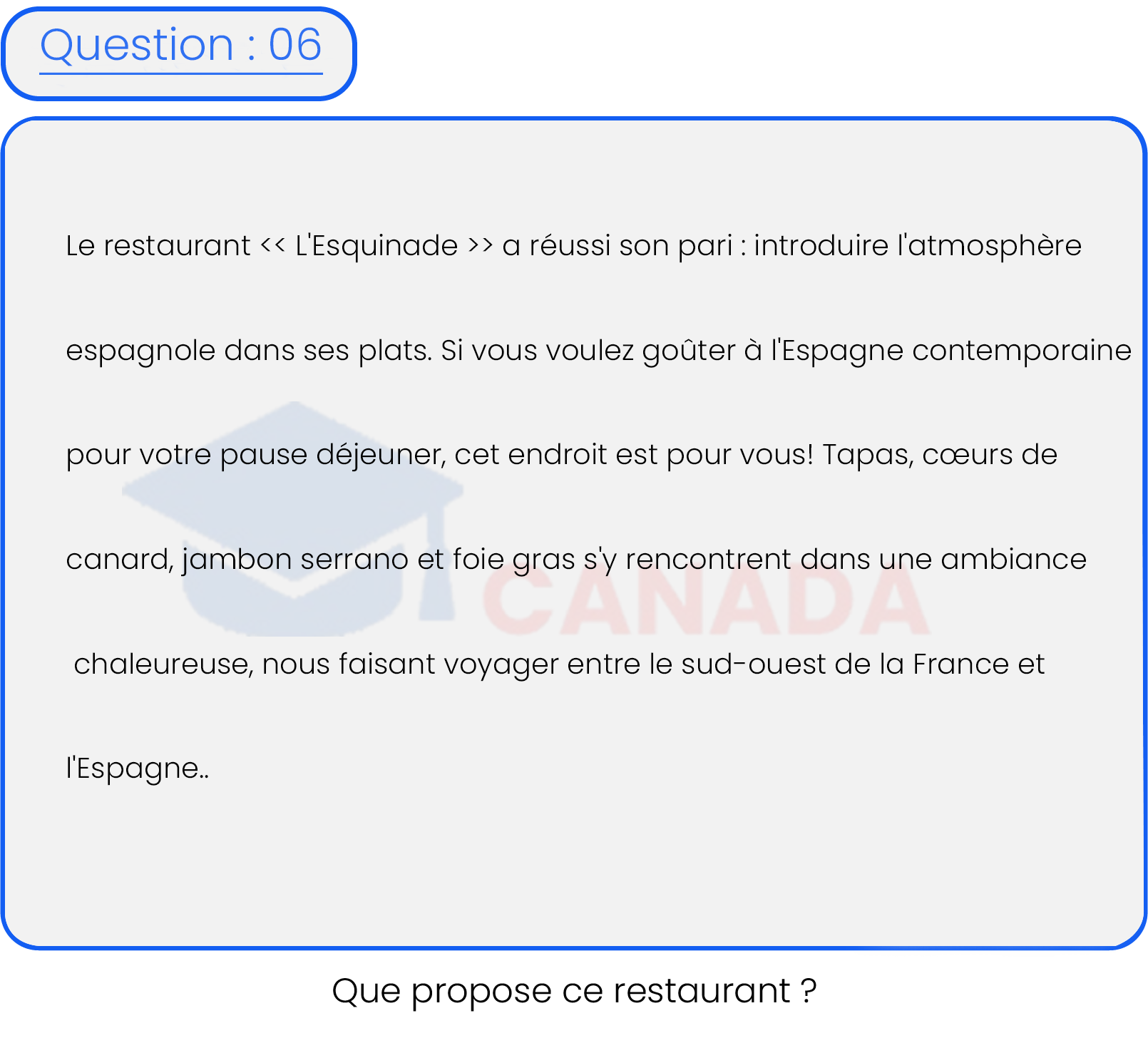 Question 6