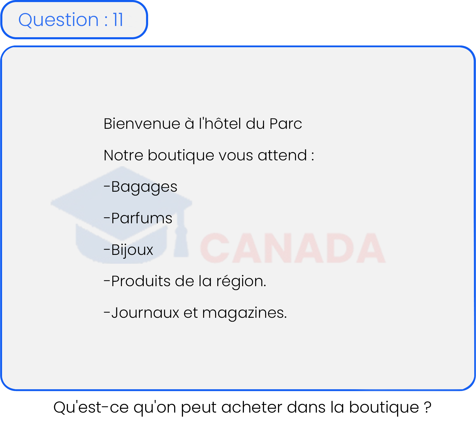 Question 11