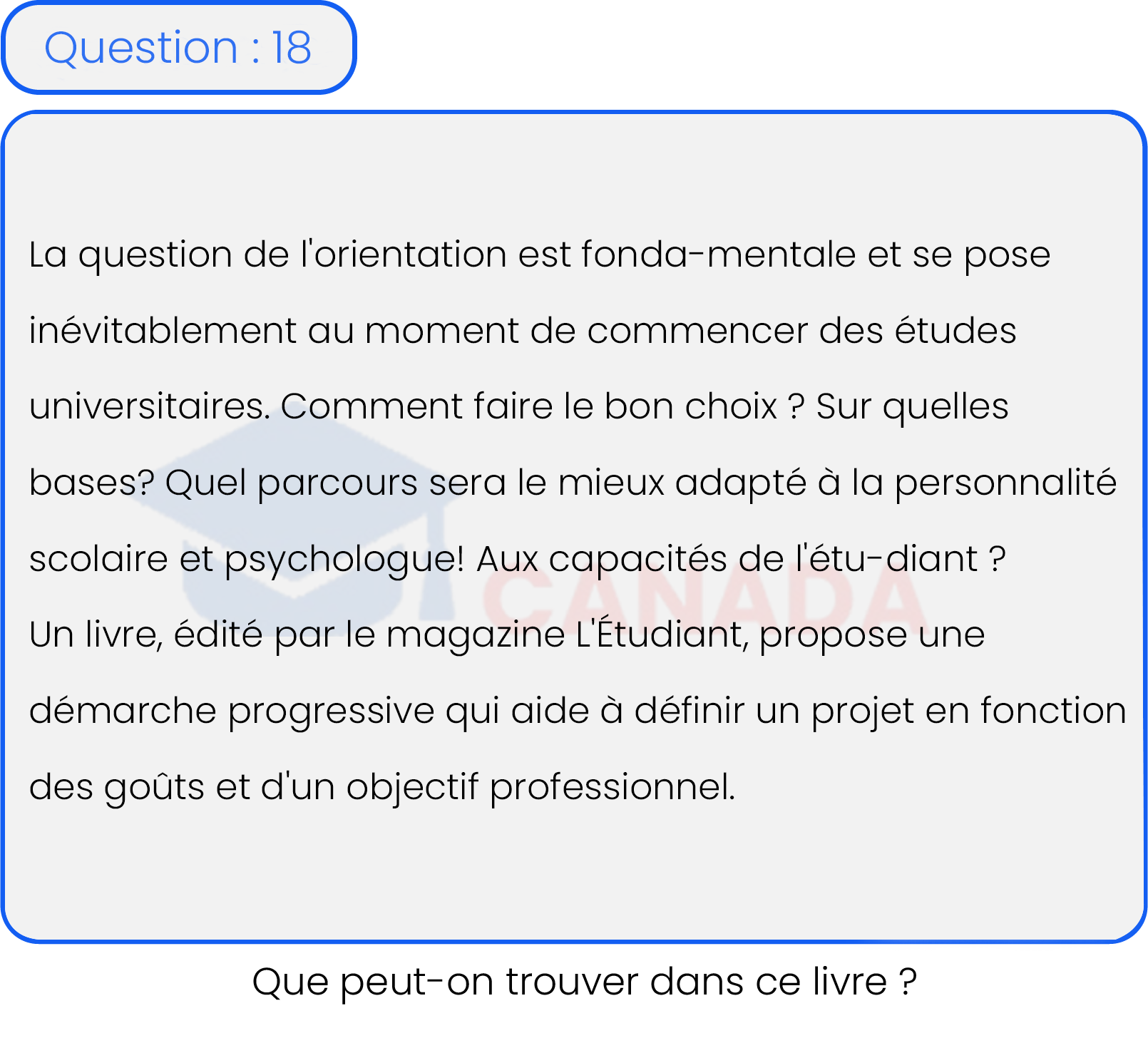 Question 18