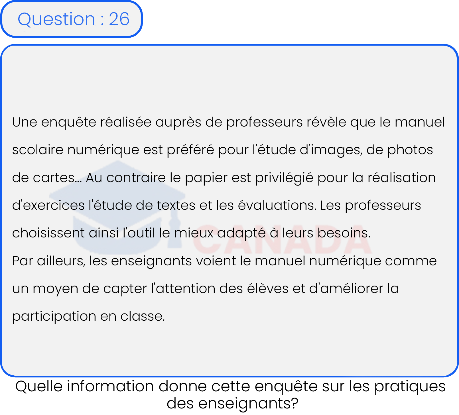 Question 26