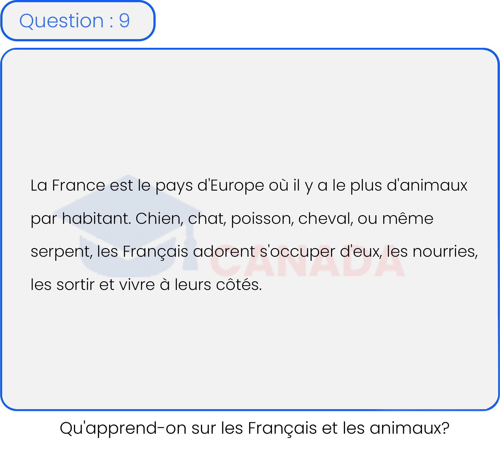 Question 9