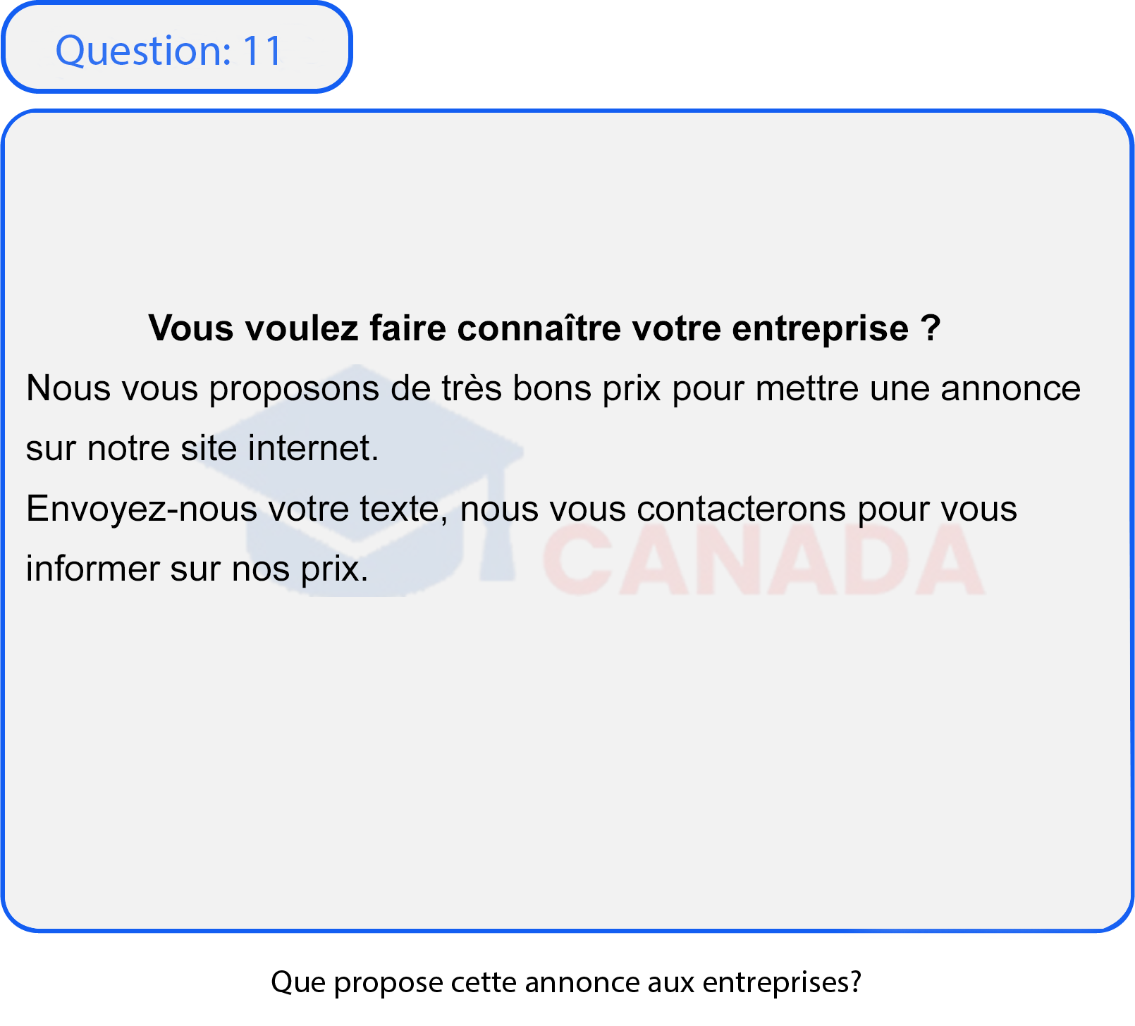 Question 11