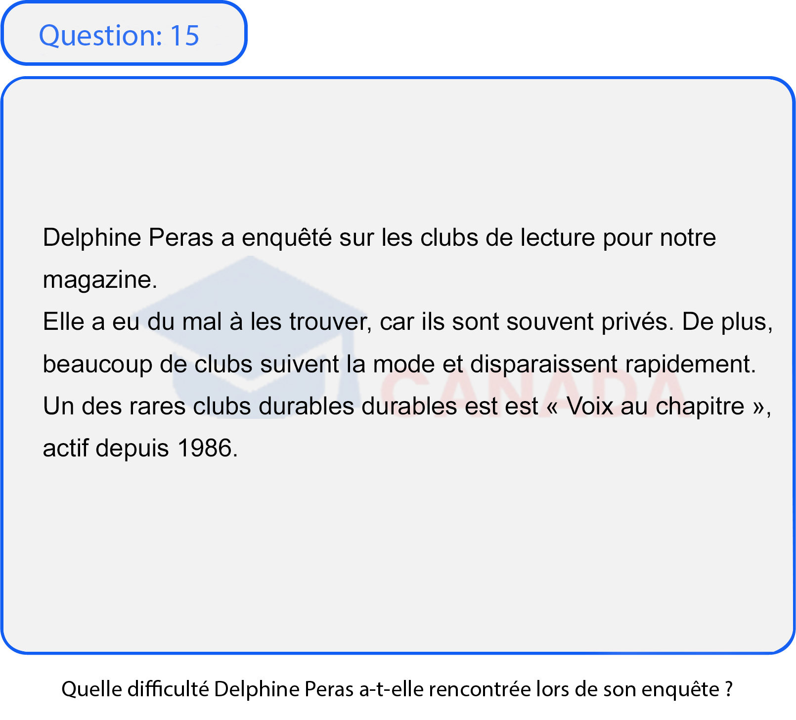 Question 15