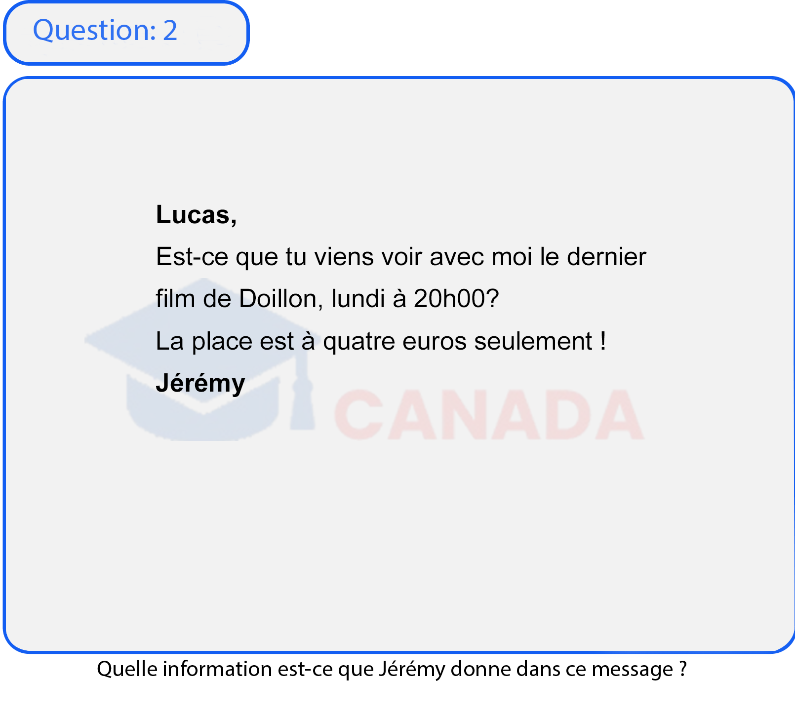 Question 2