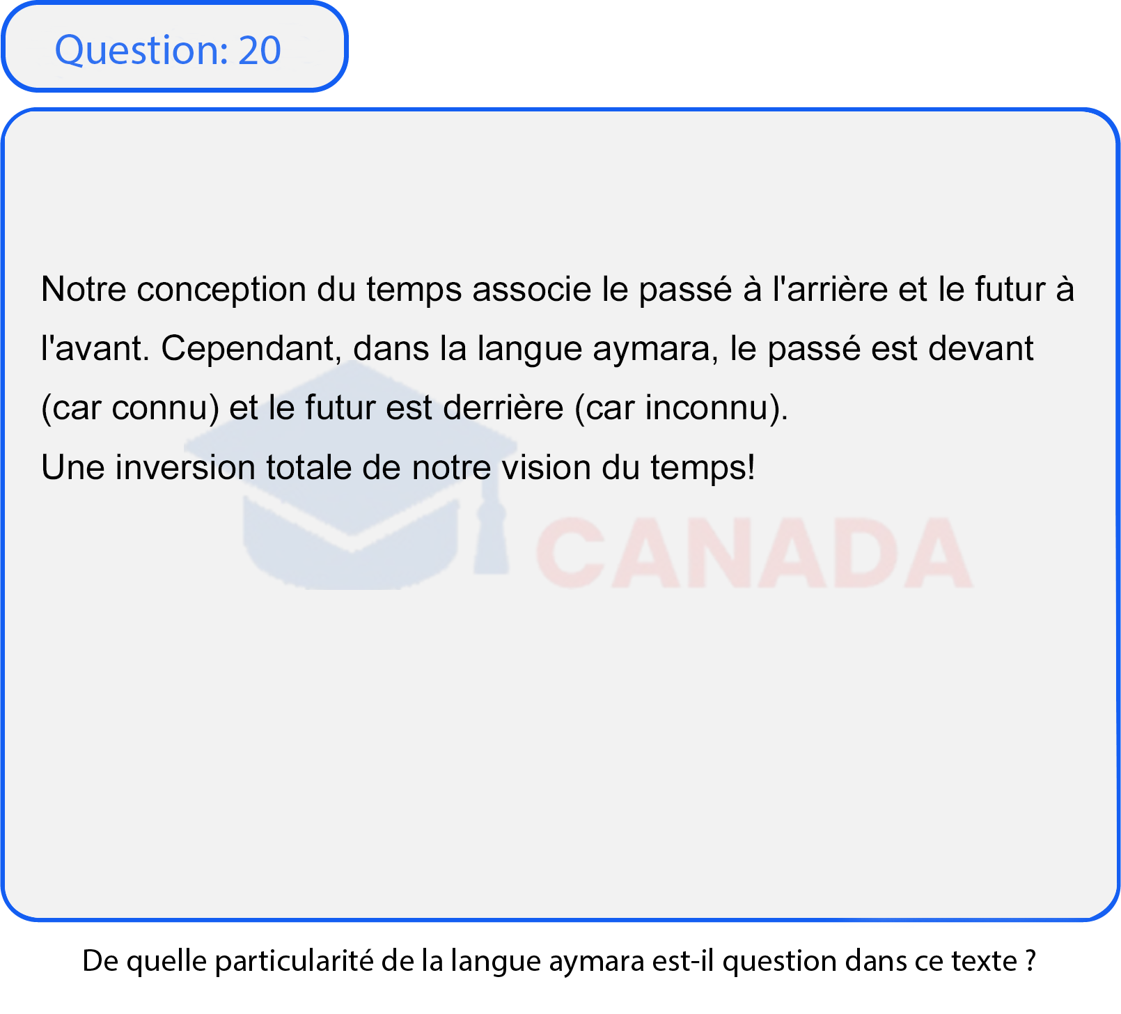 Question 20