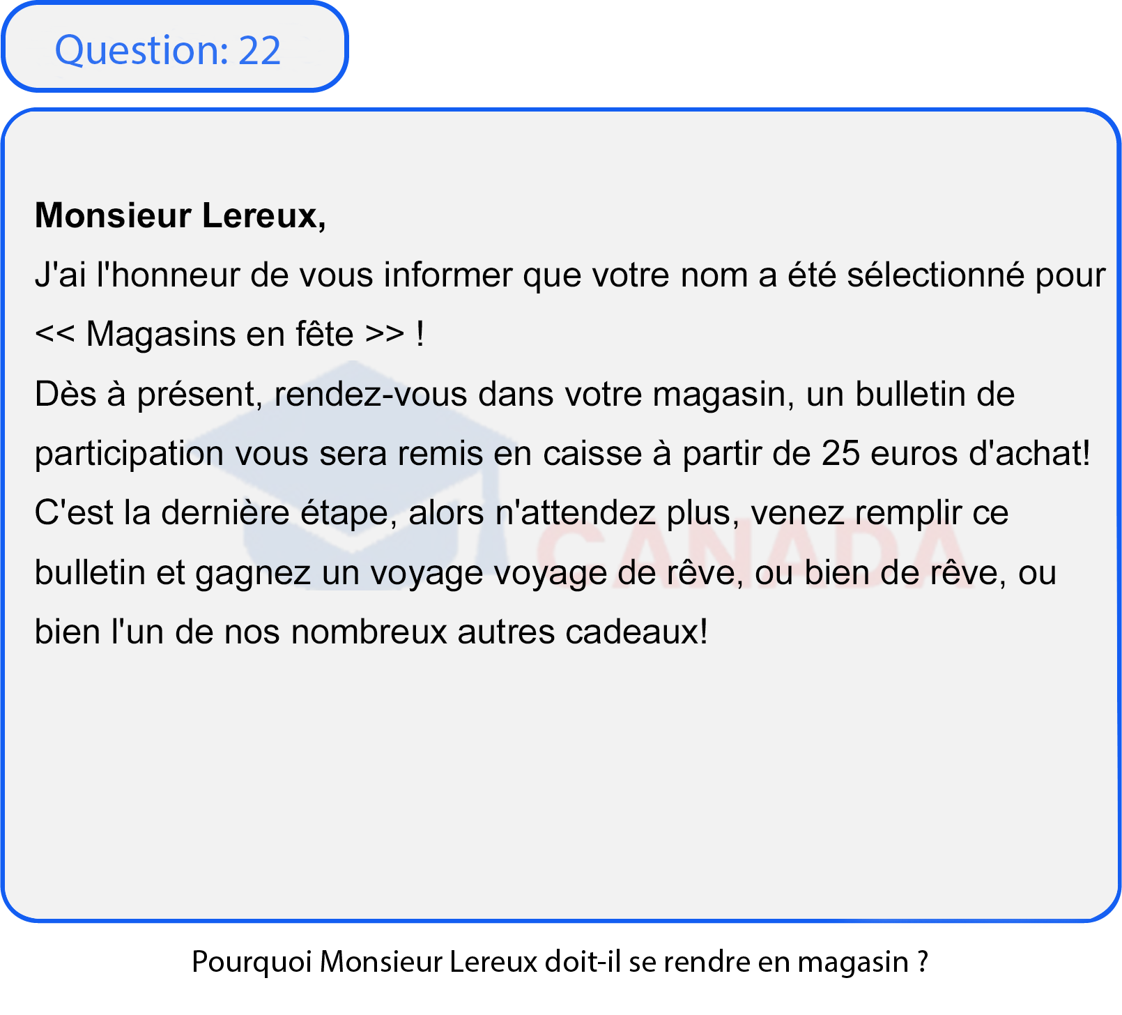 Question 22