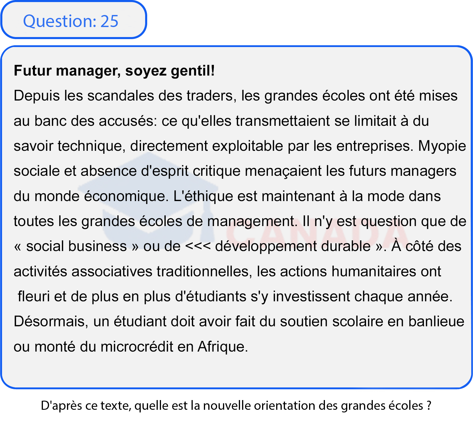 Question 25