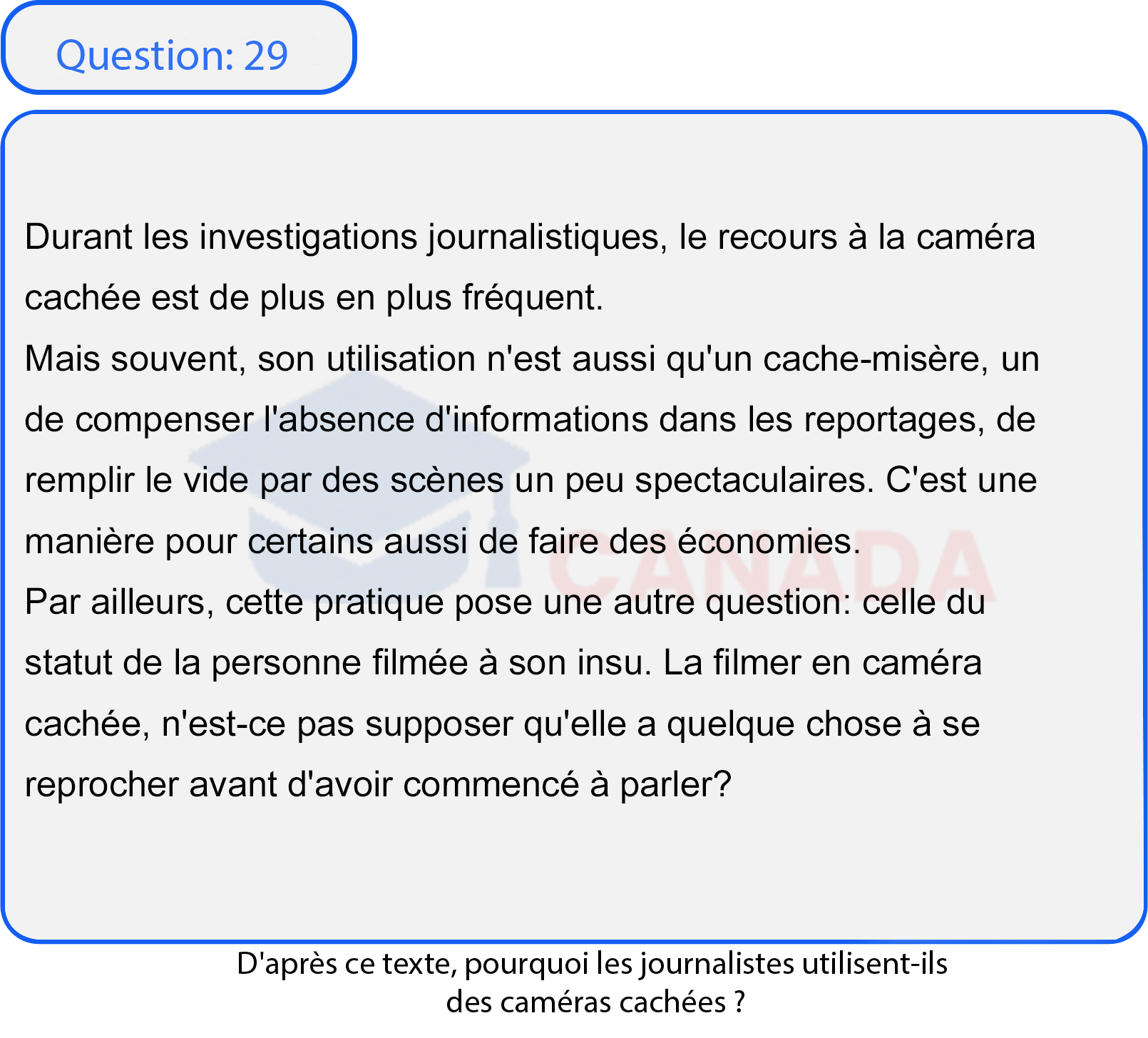 Question 29