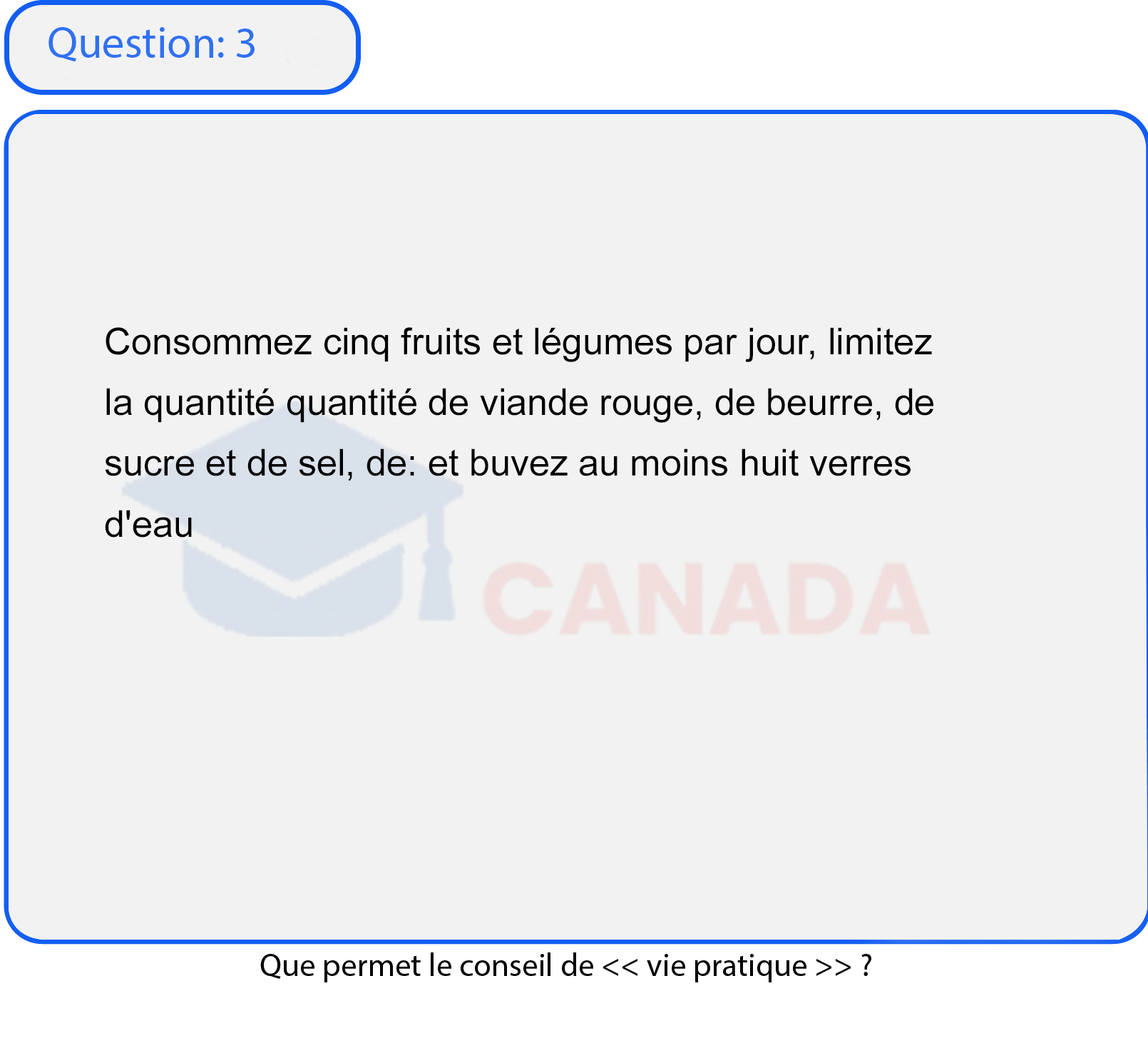 Question 3