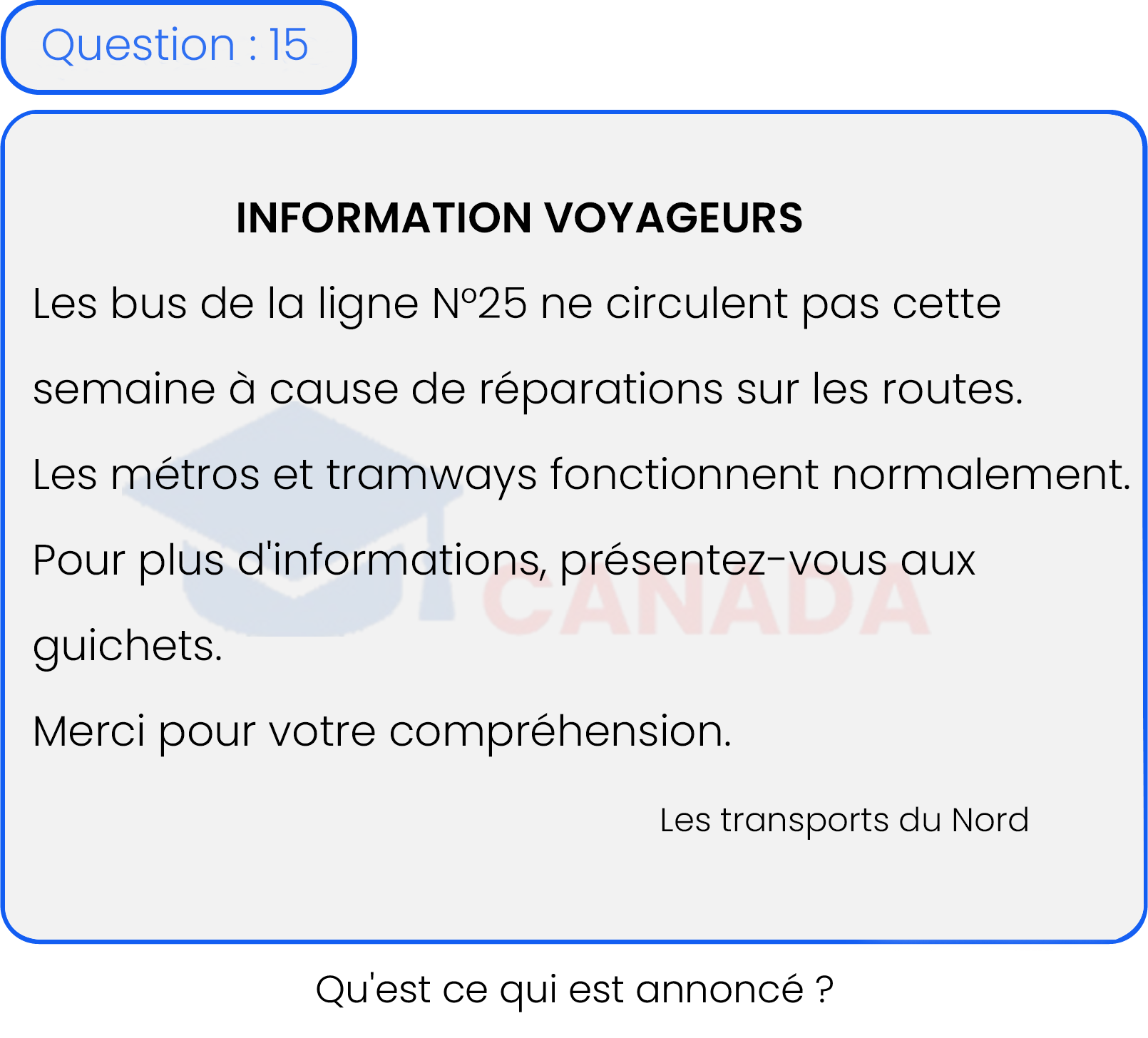 Question 15