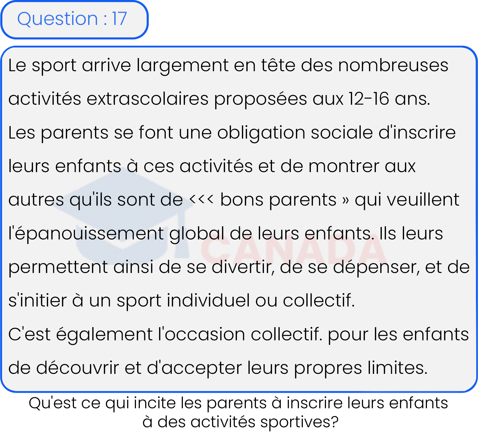 Question 17